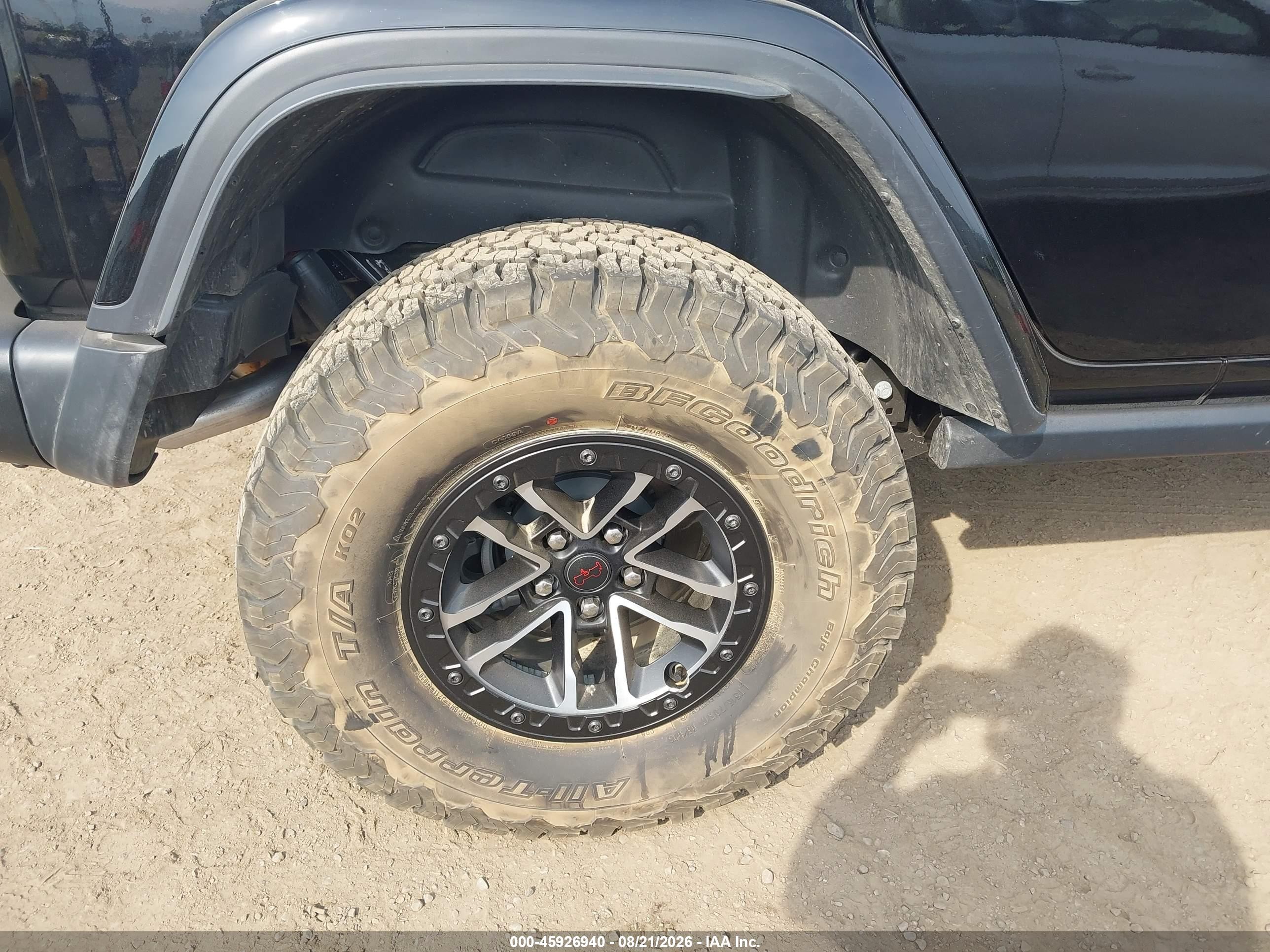2026 Jeep Wrangler Recon 4x4 Черный vin: 1C4RJXFG8TW287137