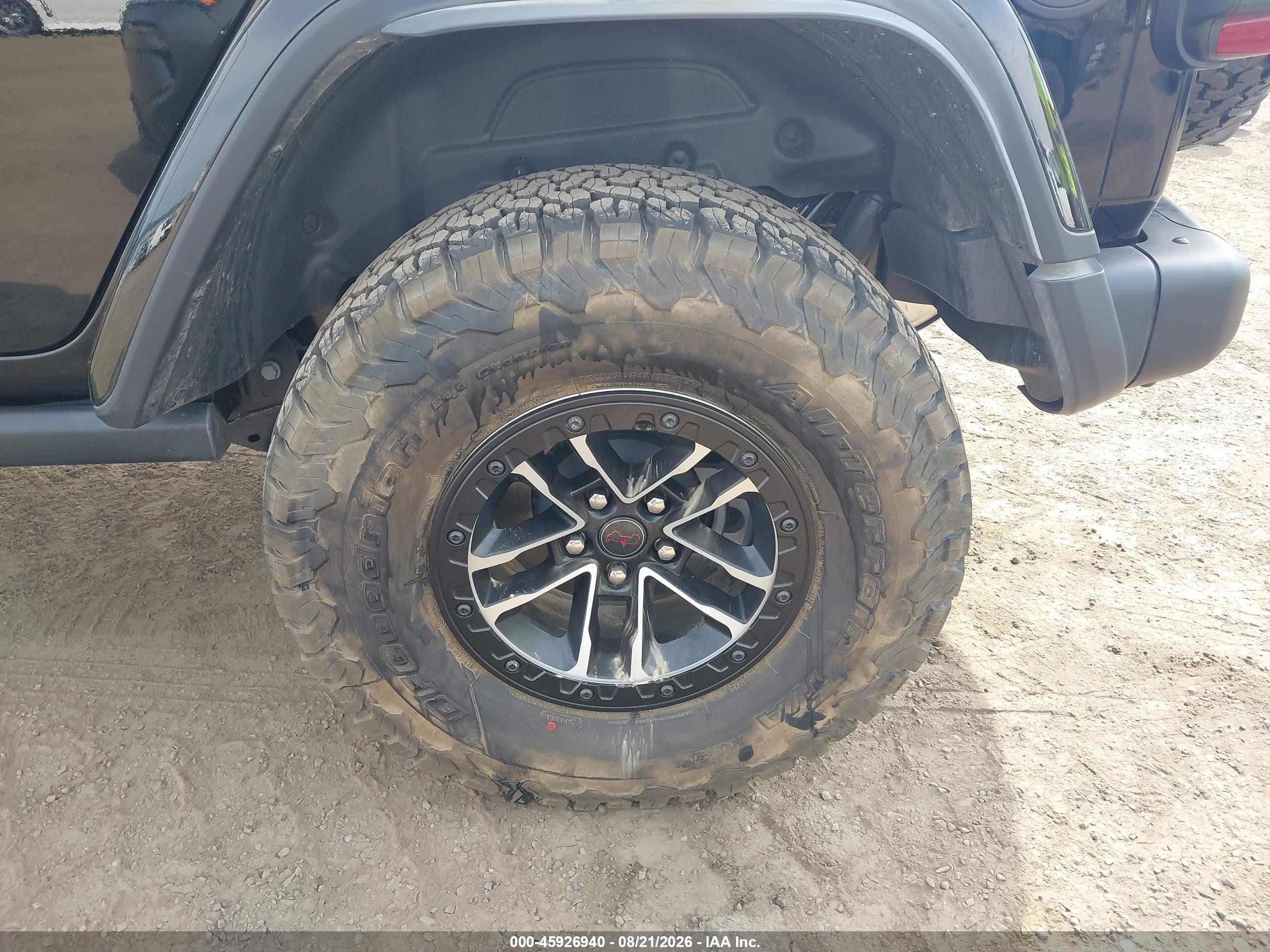 2026 Jeep Wrangler Recon 4x4 Черный vin: 1C4RJXFG8TW287137