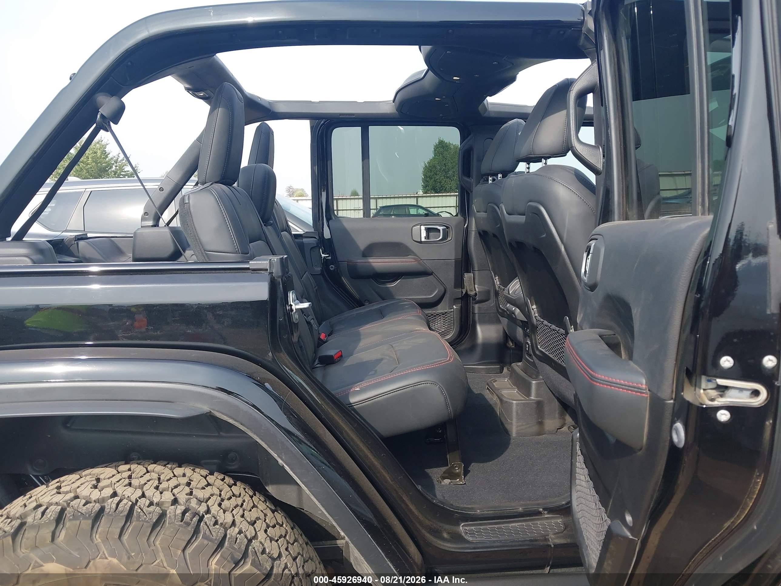 2026 Jeep Wrangler Recon 4x4 Черный vin: 1C4RJXFG8TW287137