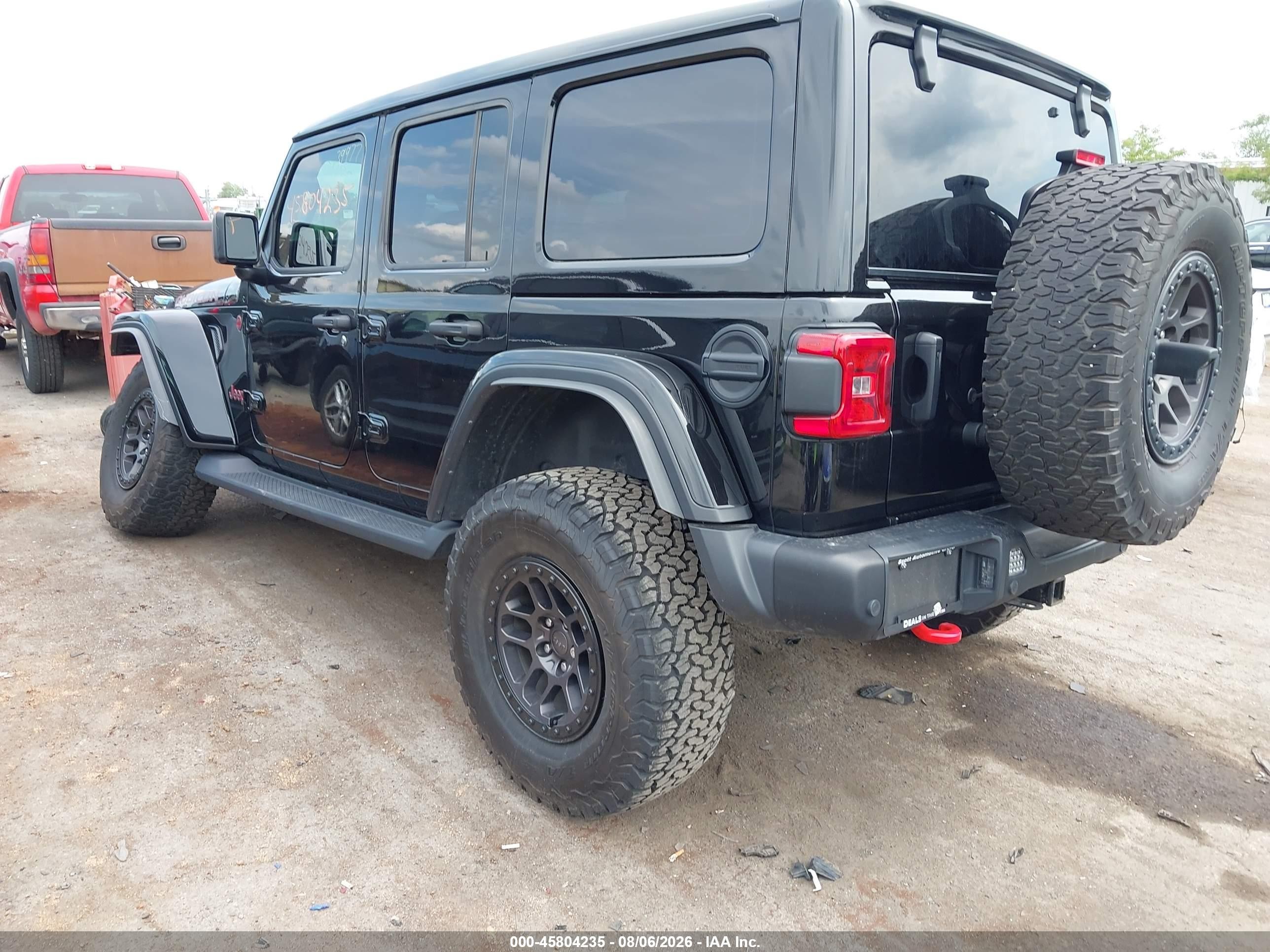 2024 Jeep Wrangler 4-door Recon 4x4 Черный vin: 1C4RJXFG9RW239977