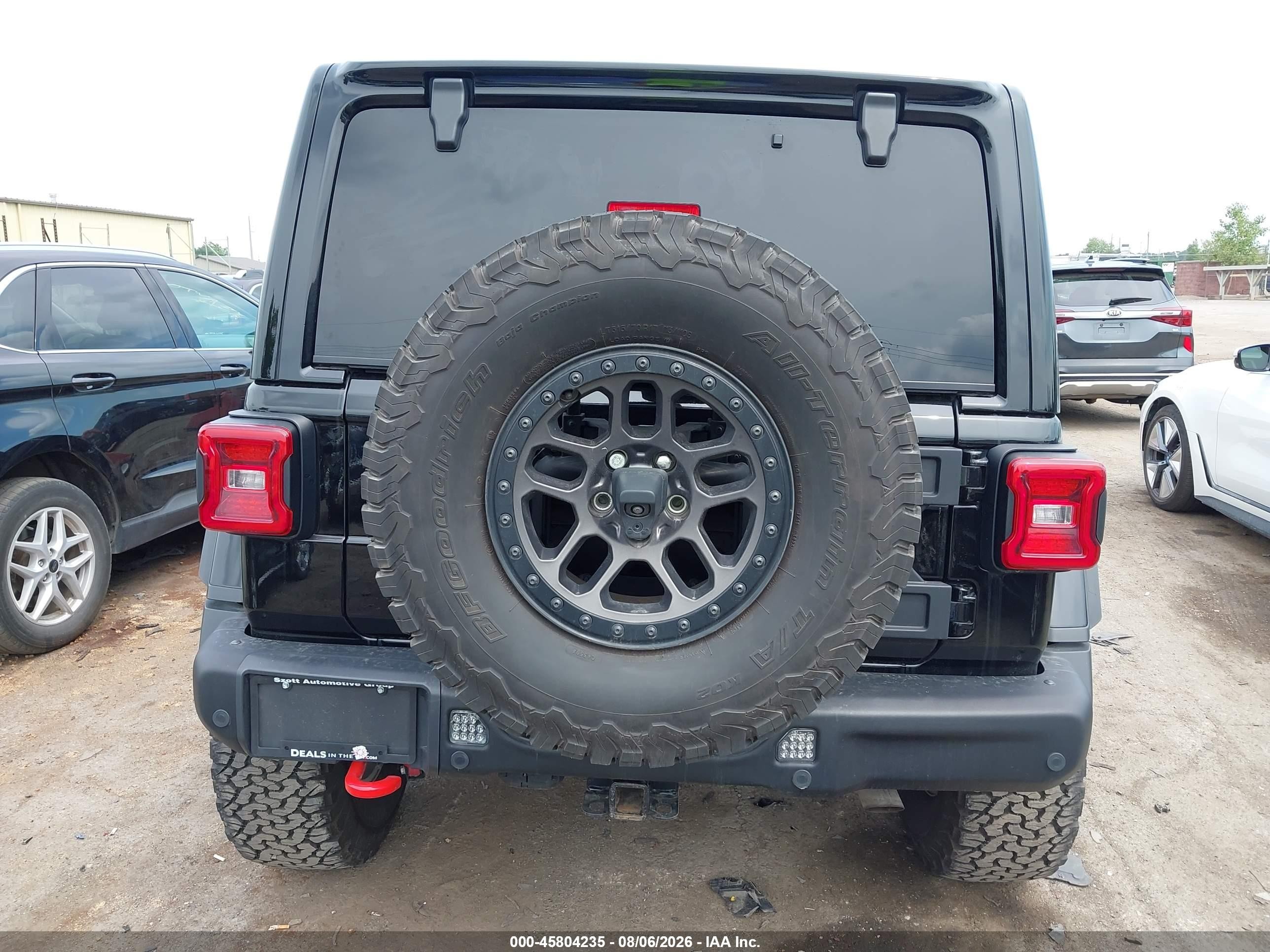 2024 Jeep Wrangler 4-door Recon 4x4 Черный vin: 1C4RJXFG9RW239977