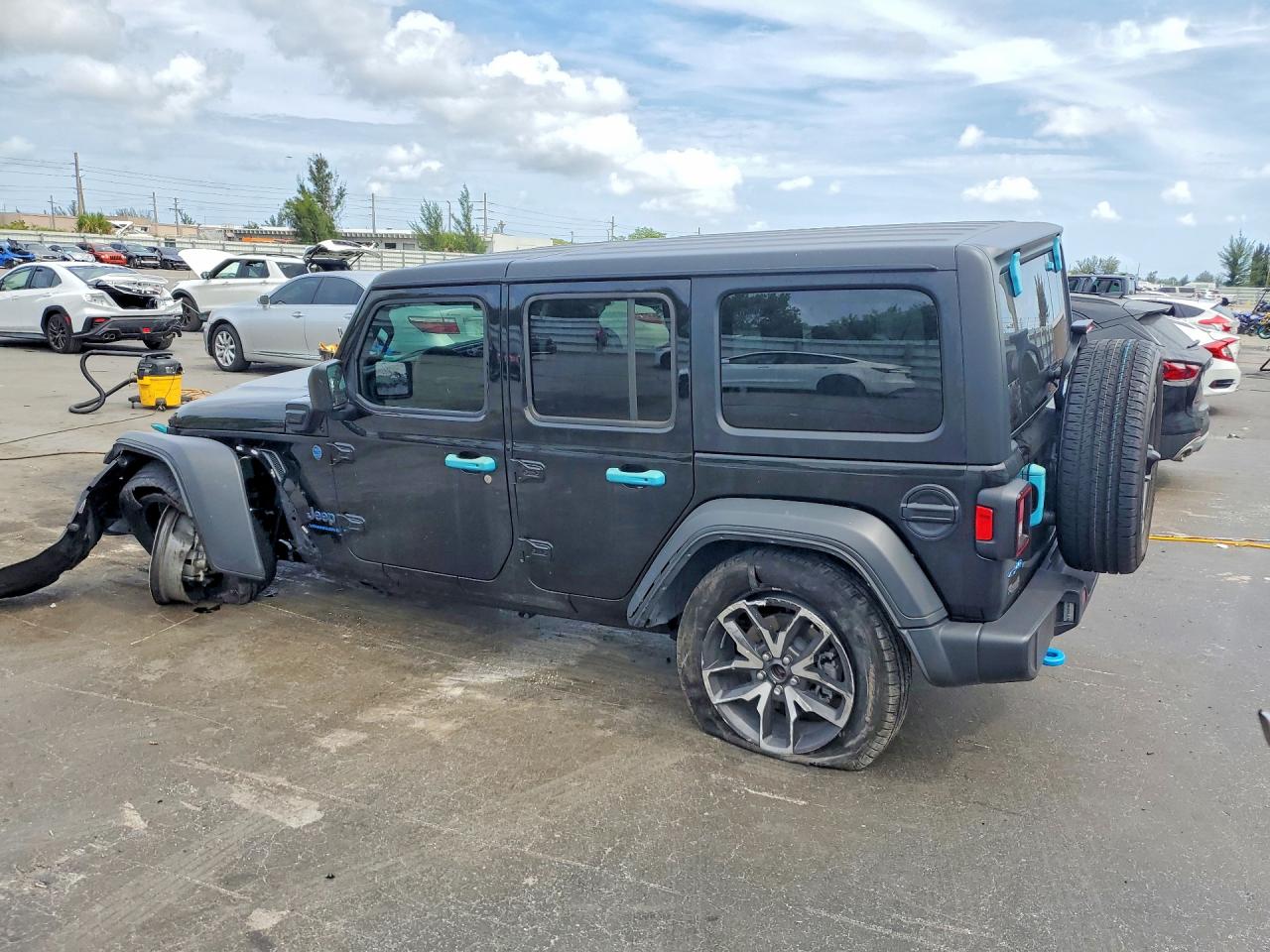 2024 Jeep Wrangler 4xe Black vin: 1C4RJXN61RW316253