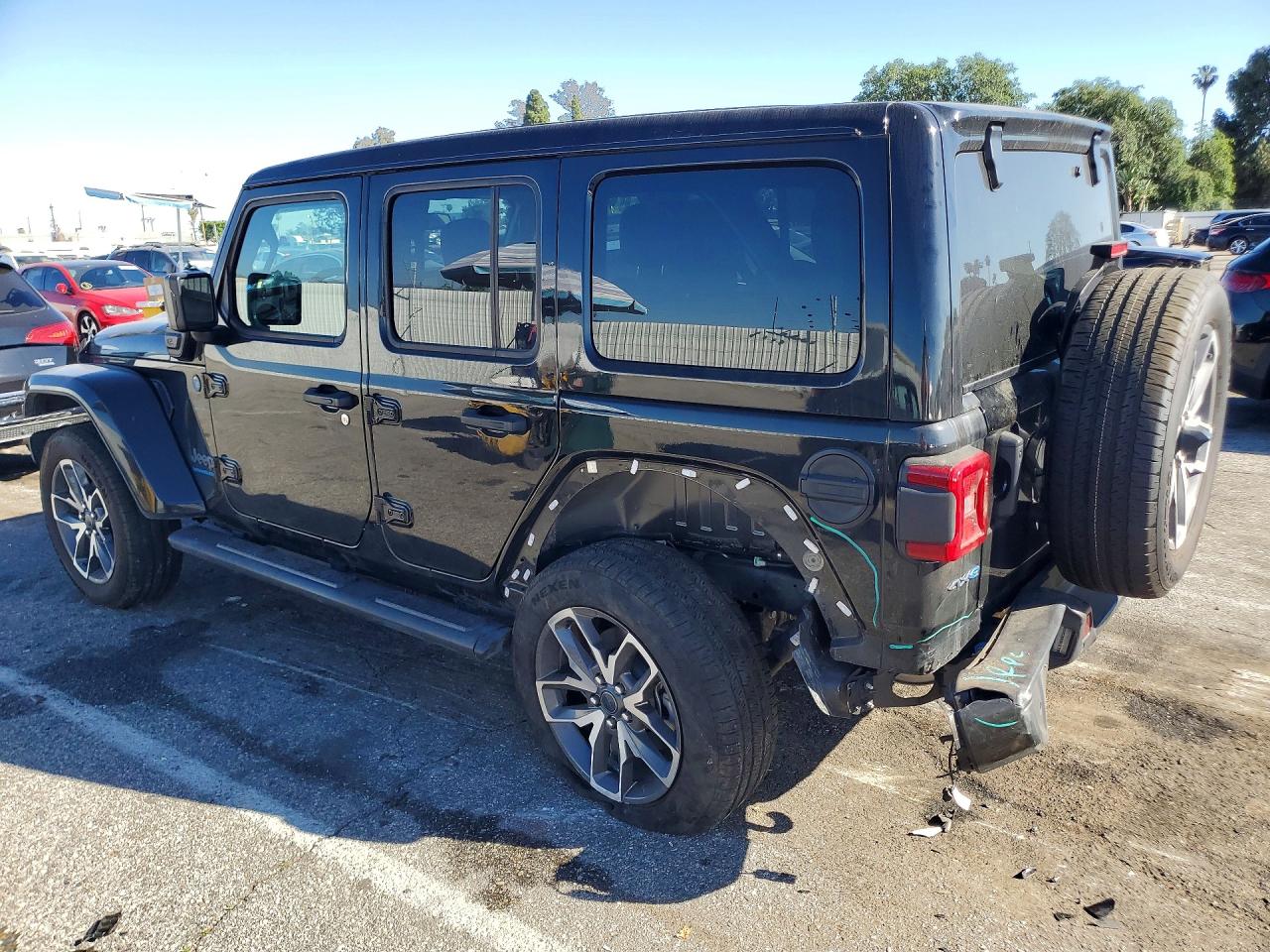 2024 Jeep Wrangler 4xe Black vin: 1C4RJXN64RW185481