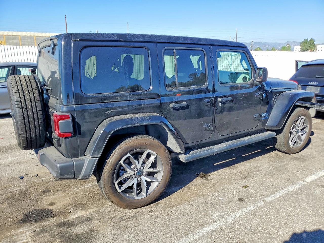 2024 Jeep Wrangler 4xe Black vin: 1C4RJXN64RW185481