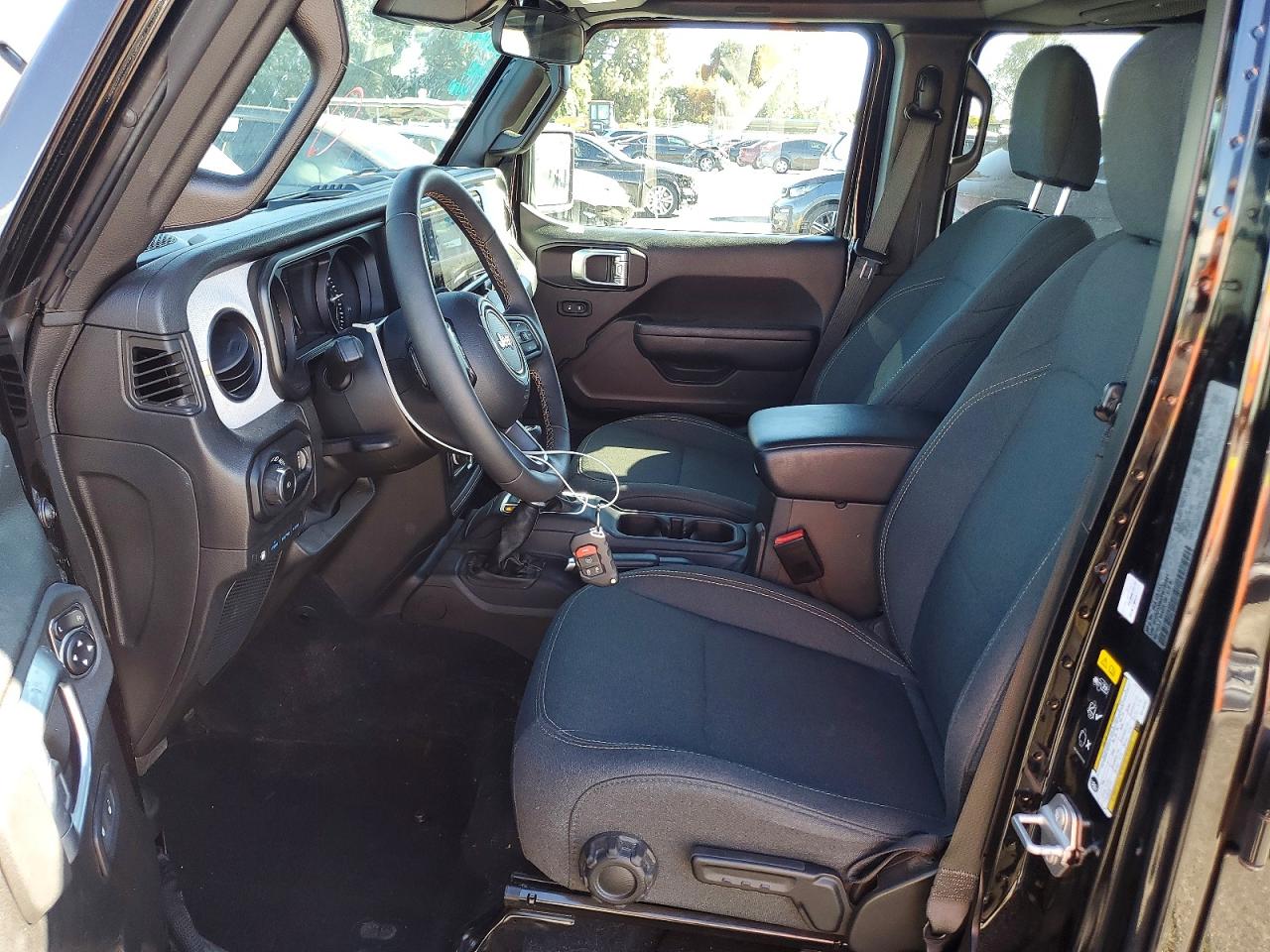 2024 Jeep Wrangler 4xe Black vin: 1C4RJXN64RW185481