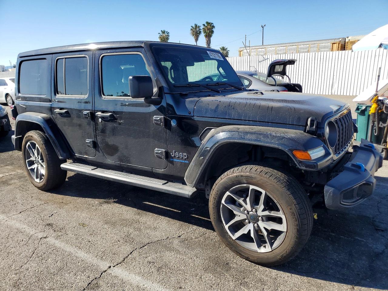 2024 Jeep Wrangler 4xe Black vin: 1C4RJXN64RW185481