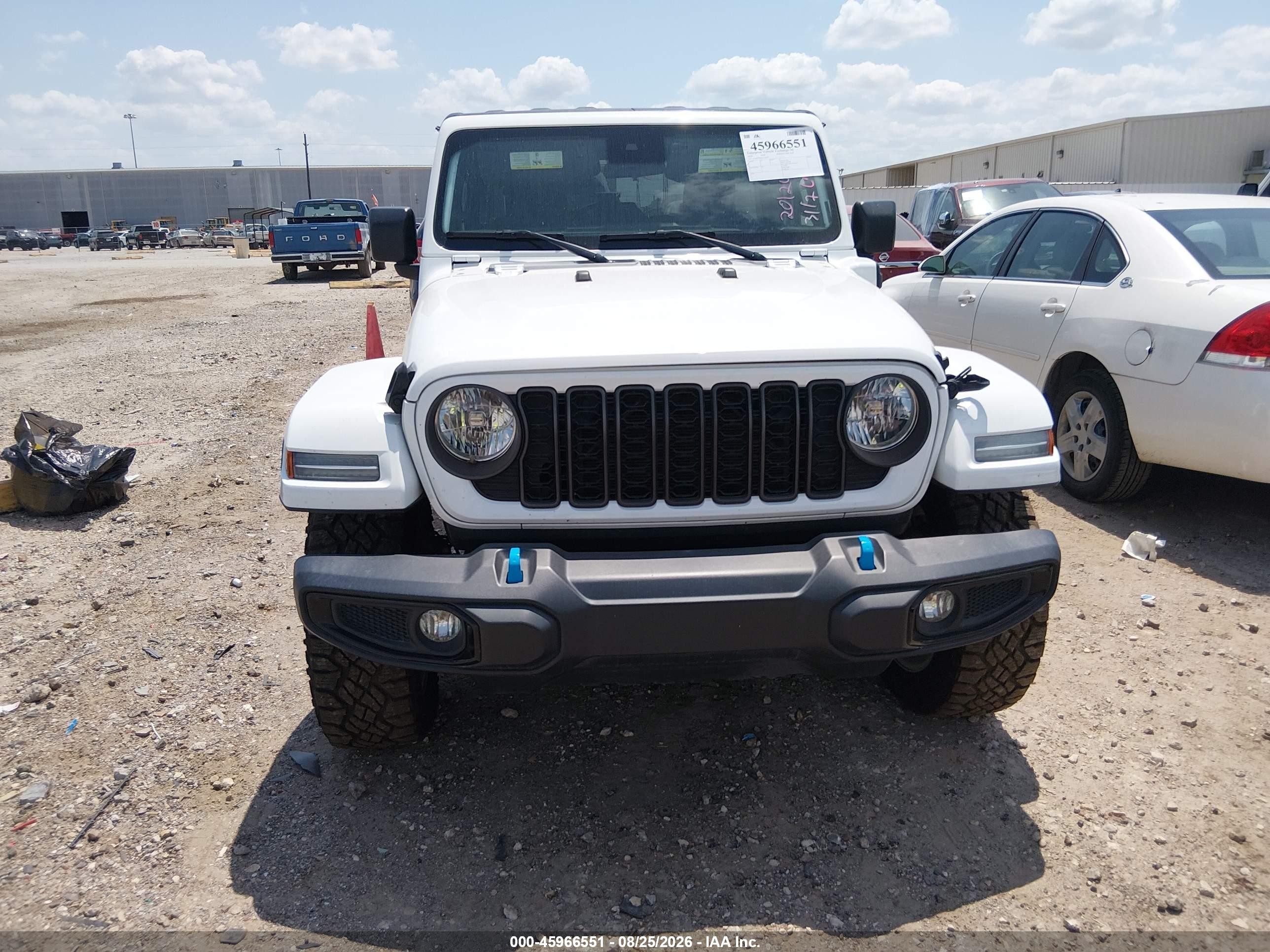 2024 Jeep Wrangler 4xe Sport S 4xe White vin: 1C4RJXN64RW224943