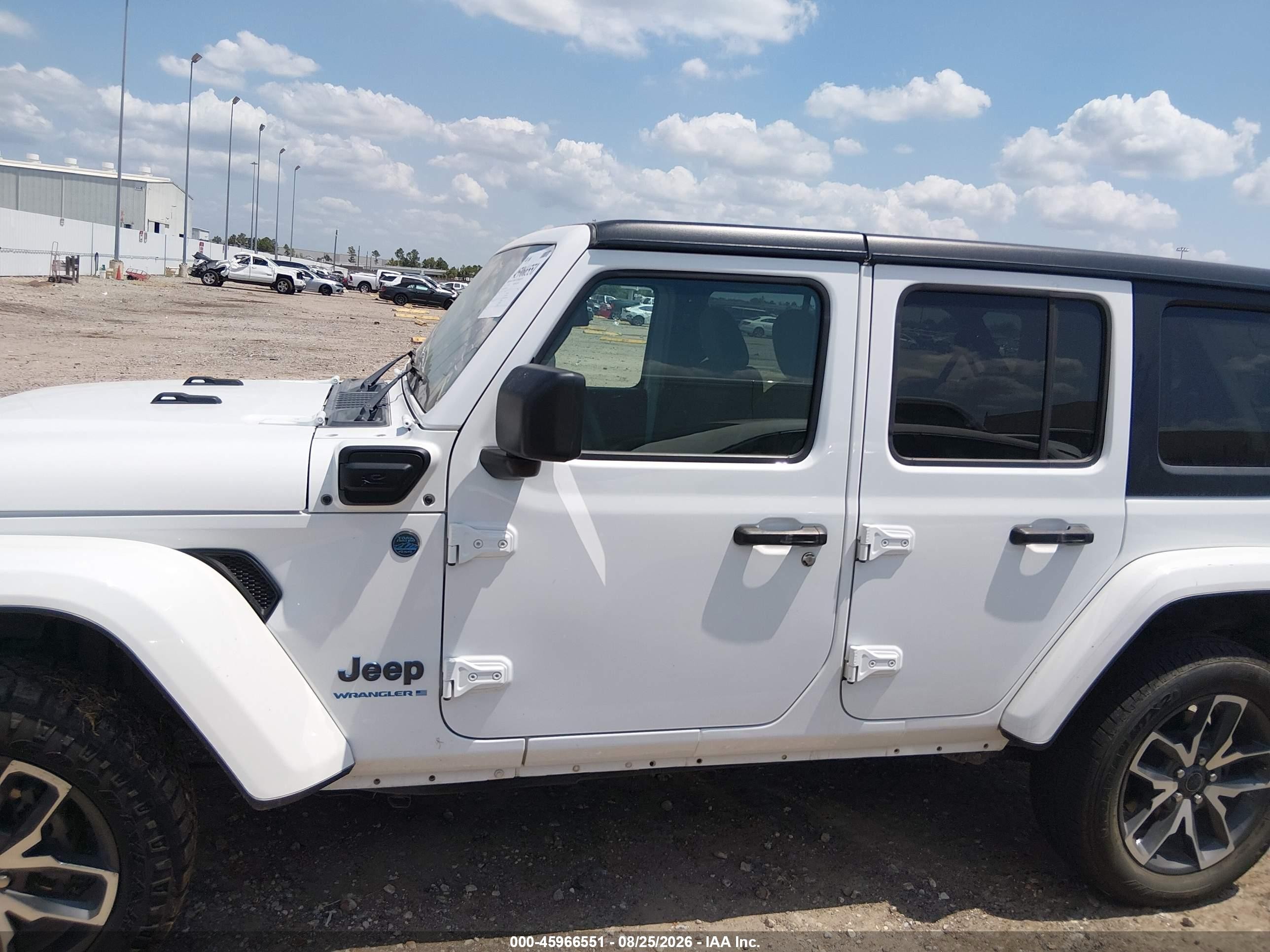 2024 Jeep Wrangler 4xe Sport S 4xe White vin: 1C4RJXN64RW224943