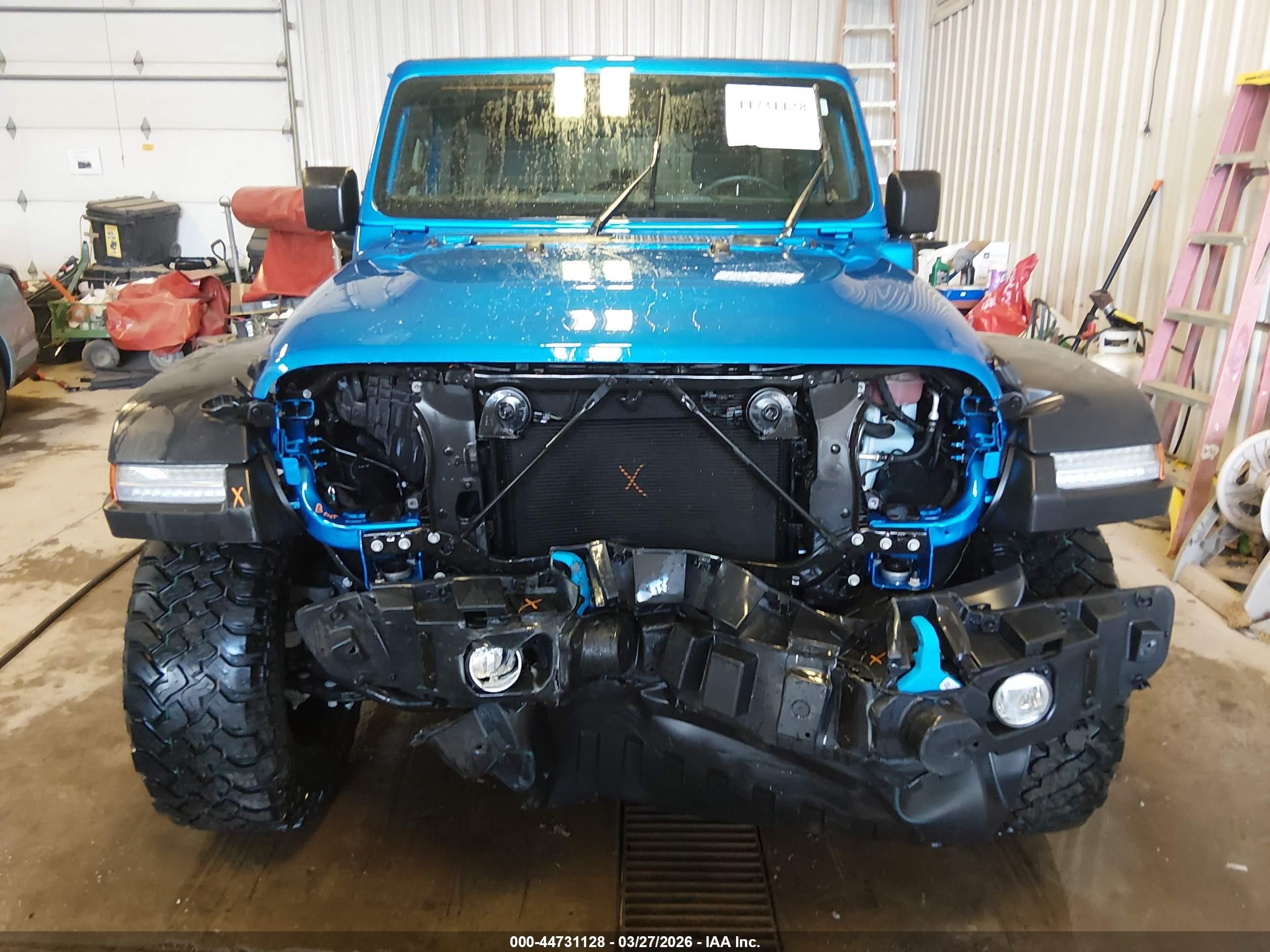 2024 Jeep Wrangler 4xe Willys 4xe Blue vin: 1C4RJXN65RW194156