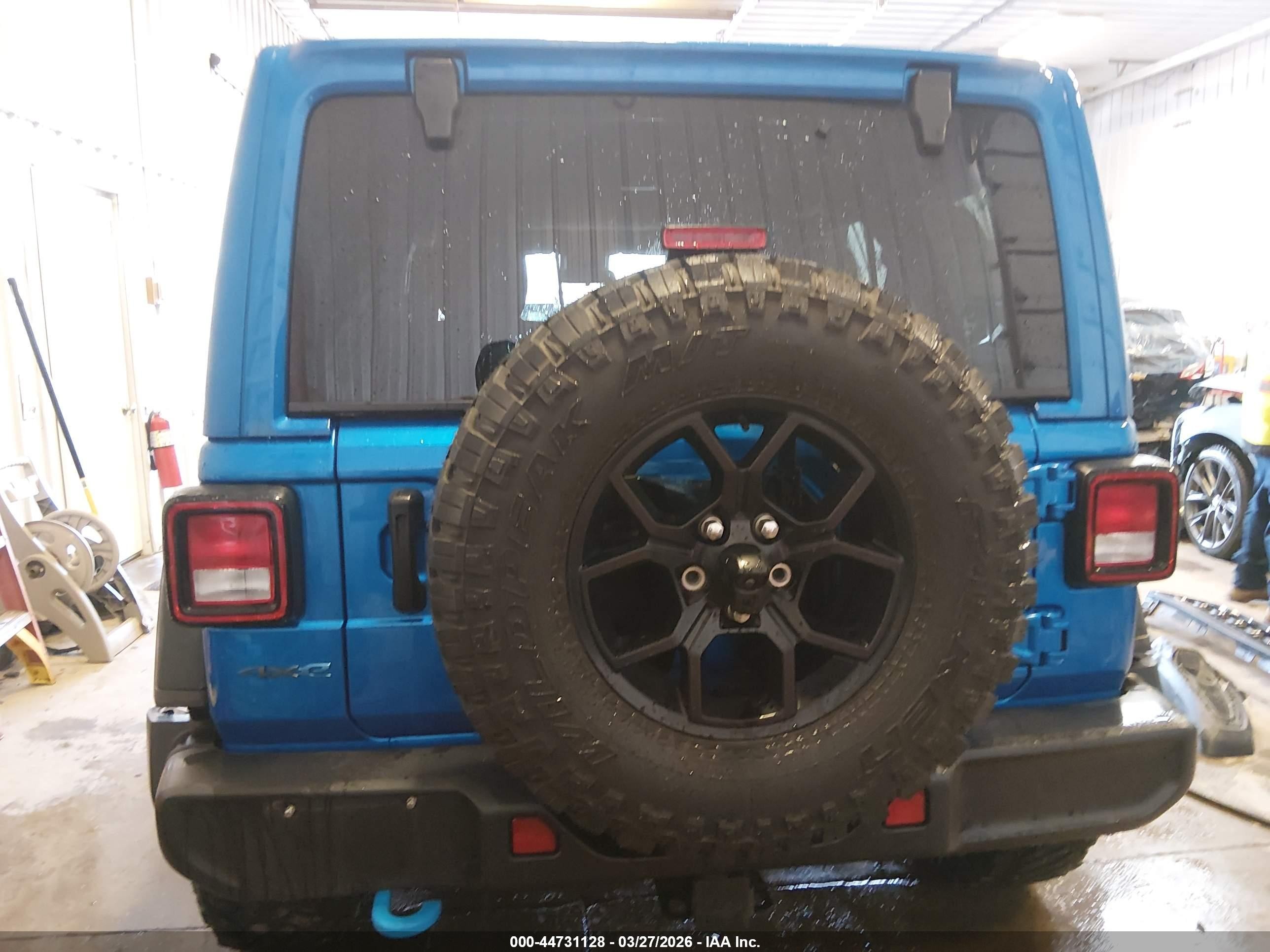 2024 Jeep Wrangler 4xe Willys 4xe Blue vin: 1C4RJXN65RW194156