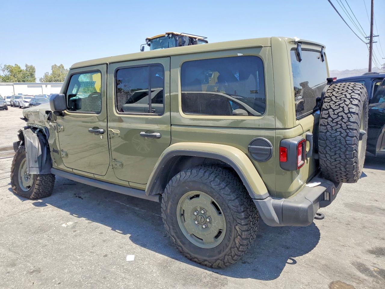 2025 Jeep Wrangler Sport 4xe Зеленый vin: 1C4RJXN65SW514226