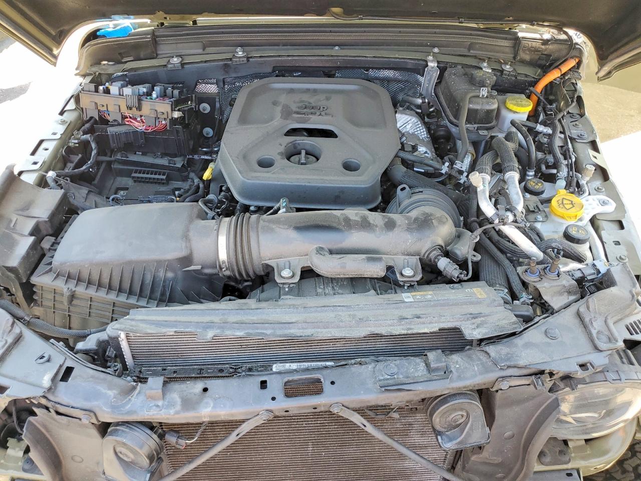 2025 Jeep Wrangler Sport 4xe Зеленый vin: 1C4RJXN65SW514226