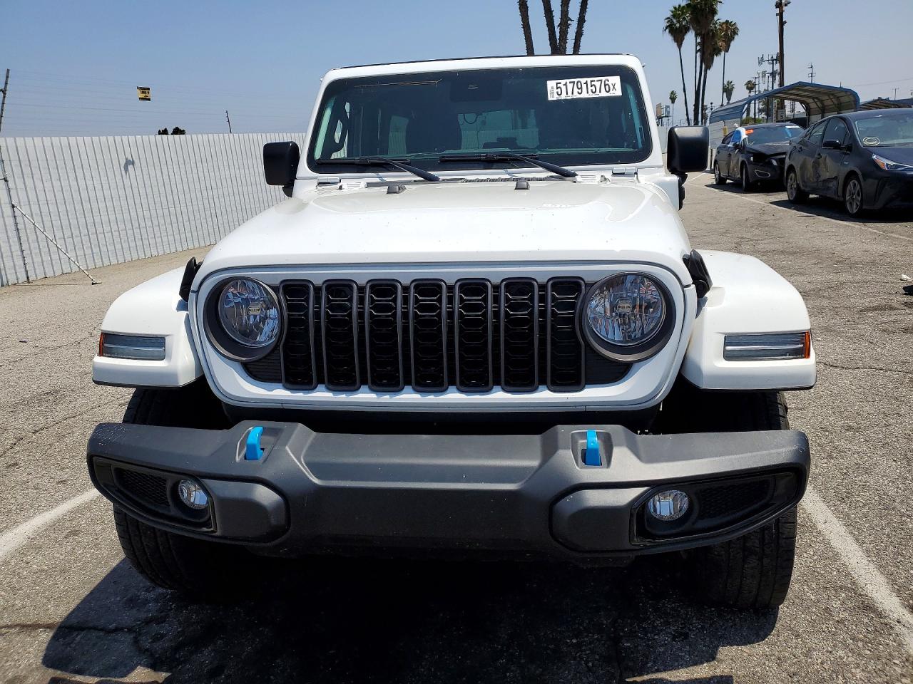 2024 Jeep Wrangler 4xe Белый vin: 1C4RJXN66RW321867
