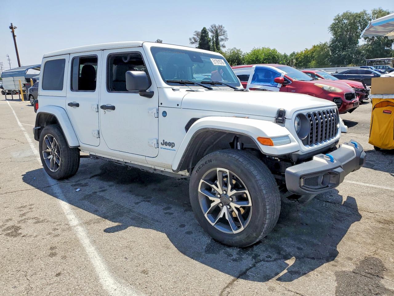 2024 Jeep Wrangler 4xe Белый vin: 1C4RJXN66RW321867