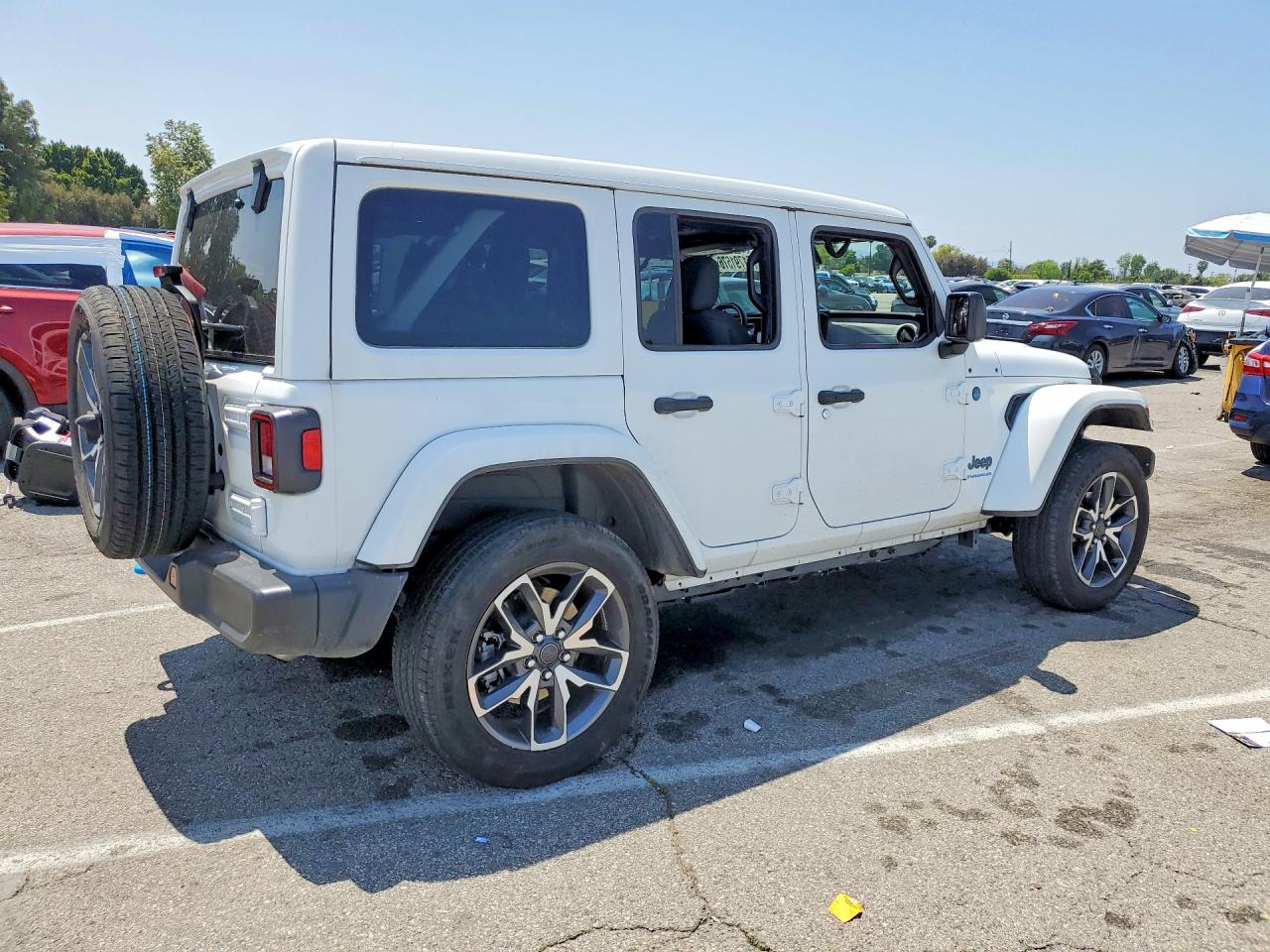 2024 Jeep Wrangler 4xe Белый vin: 1C4RJXN66RW321867