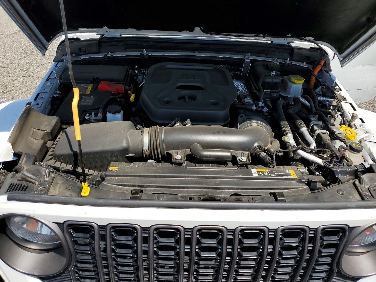 2024 Jeep Wrangler 4xe Белый vin: 1C4RJXN66RW321867