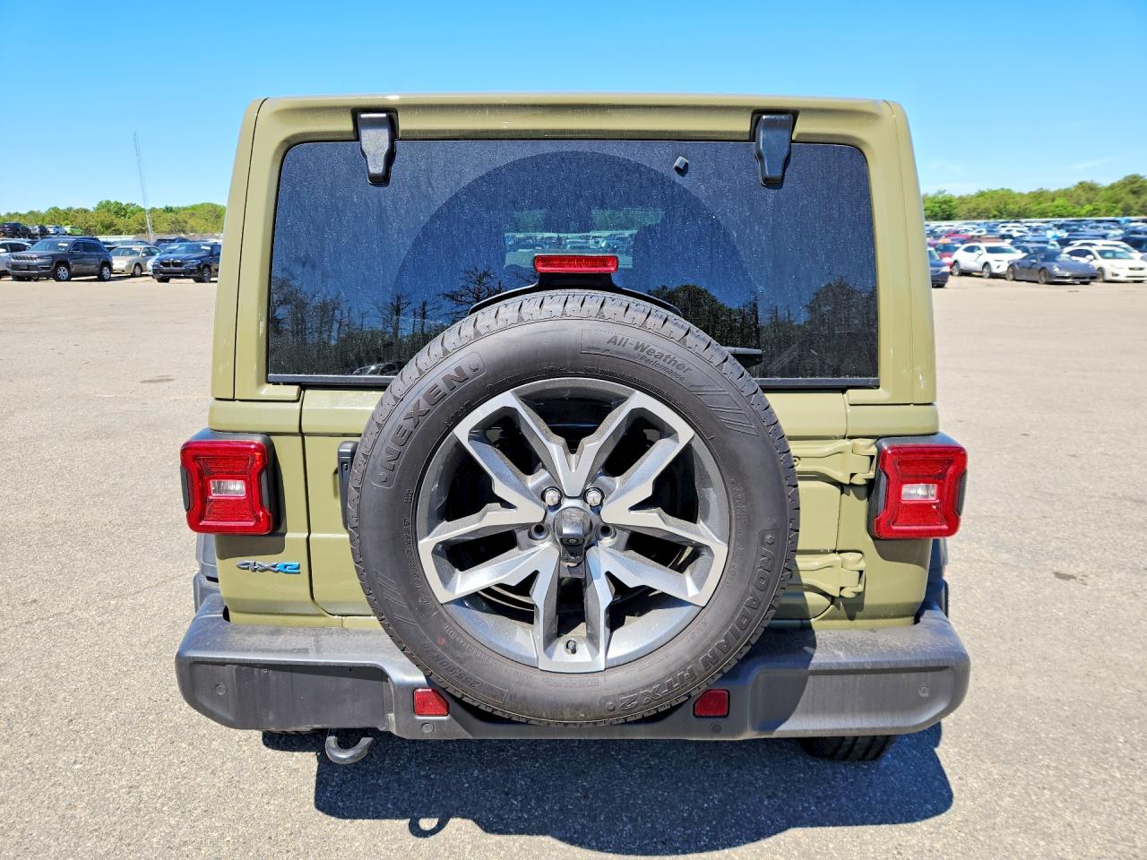 2025 Jeep Wrangler Sport 4xe Green vin: 1C4RJXN68SW604857