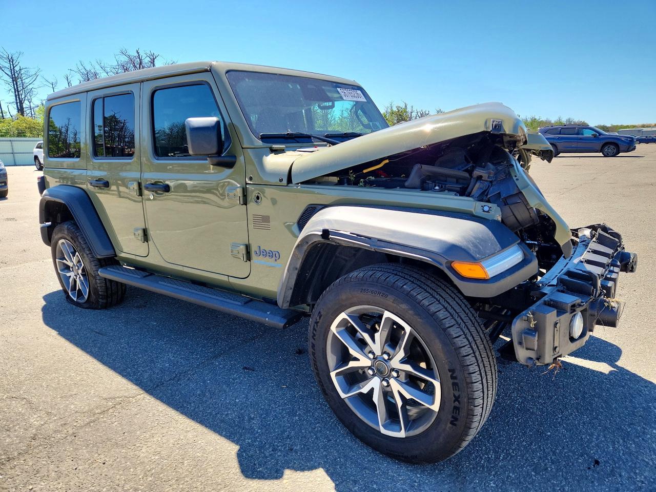 2025 Jeep Wrangler Sport 4xe Green vin: 1C4RJXN68SW604857