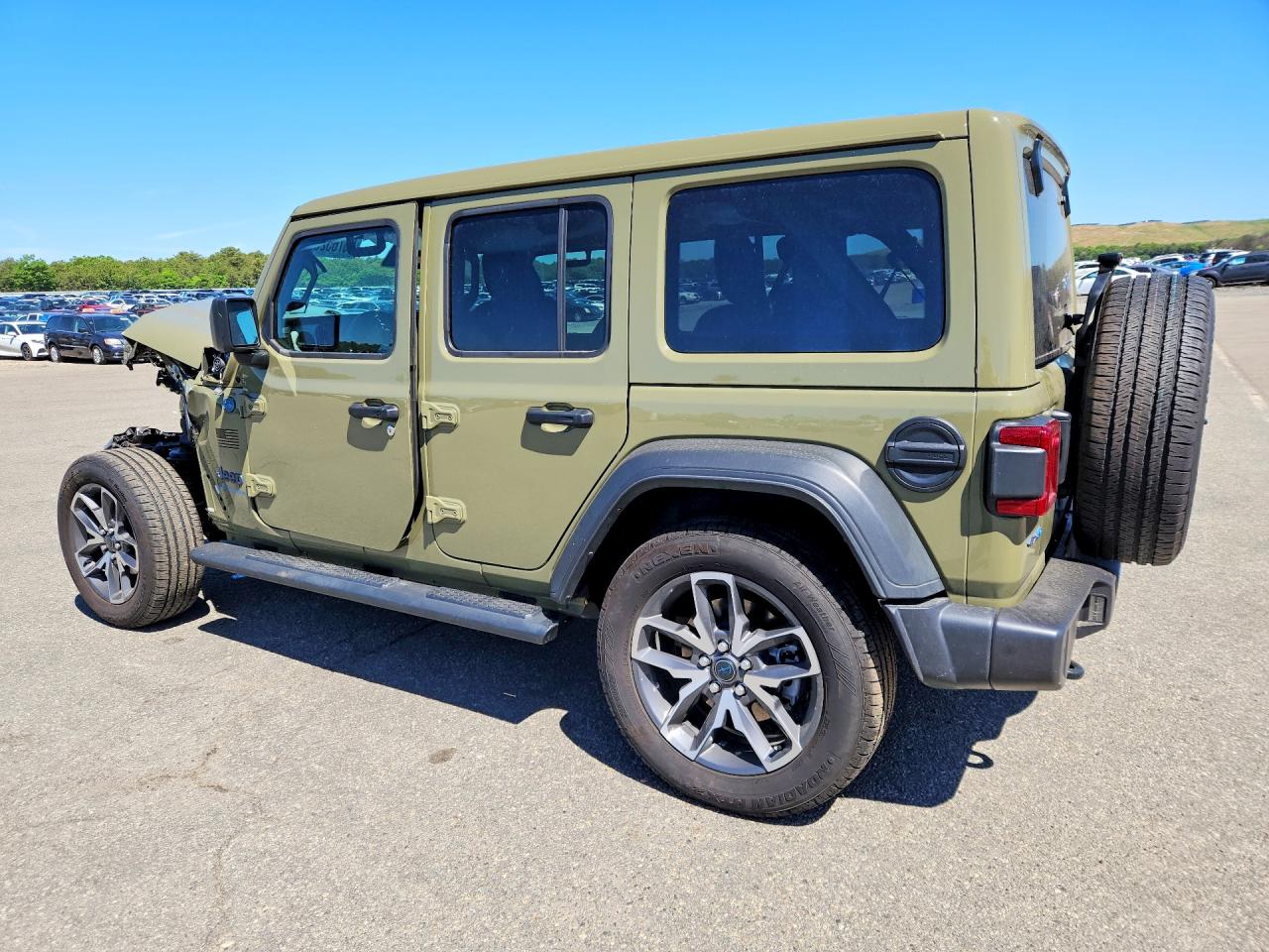 2025 Jeep Wrangler Sport 4xe Green vin: 1C4RJXN68SW604857