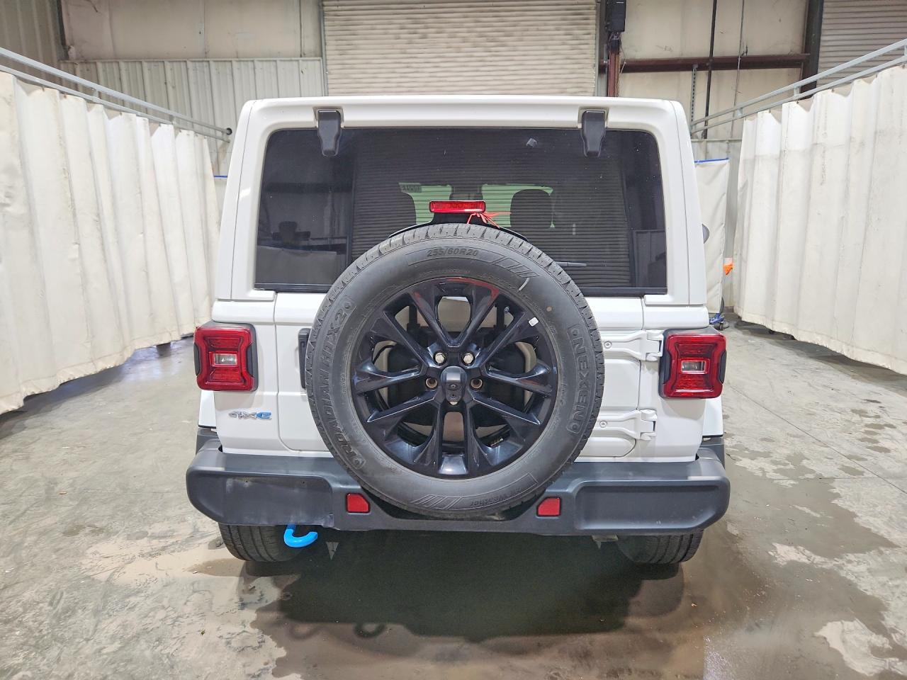 2024 Jeep Wrangler Sahara 4xe White vin: 1C4RJXP65RW232644