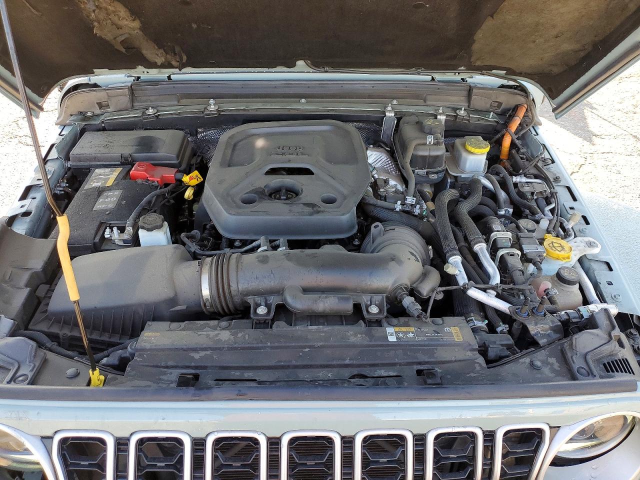 2024 Jeep Wrangler Sahara 4xe Turquoise vin: 1C4RJXP66RW116420