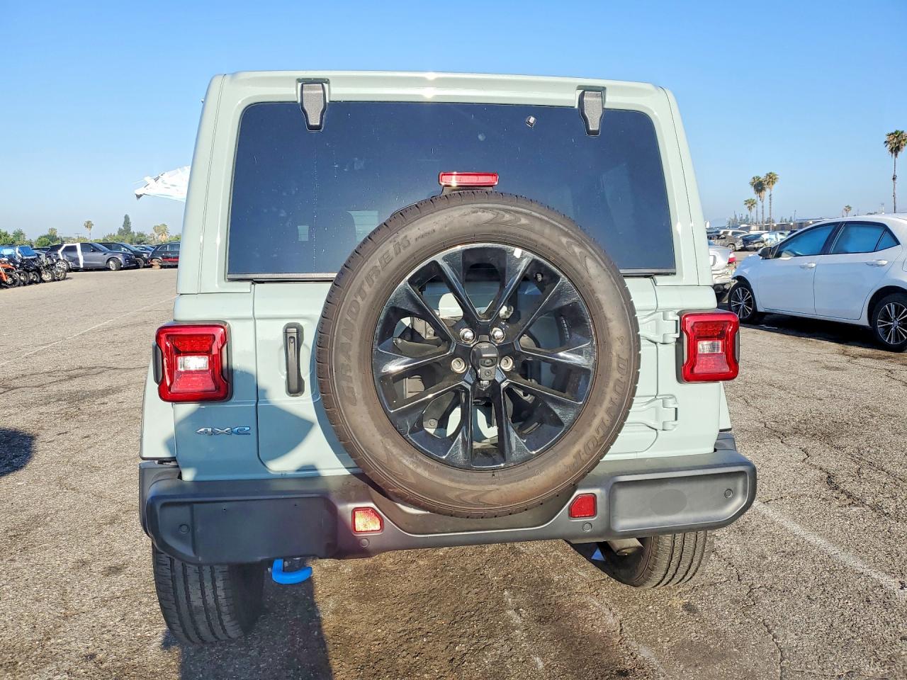 2024 Jeep Wrangler Sahara 4xe Turquoise vin: 1C4RJXP66RW116420