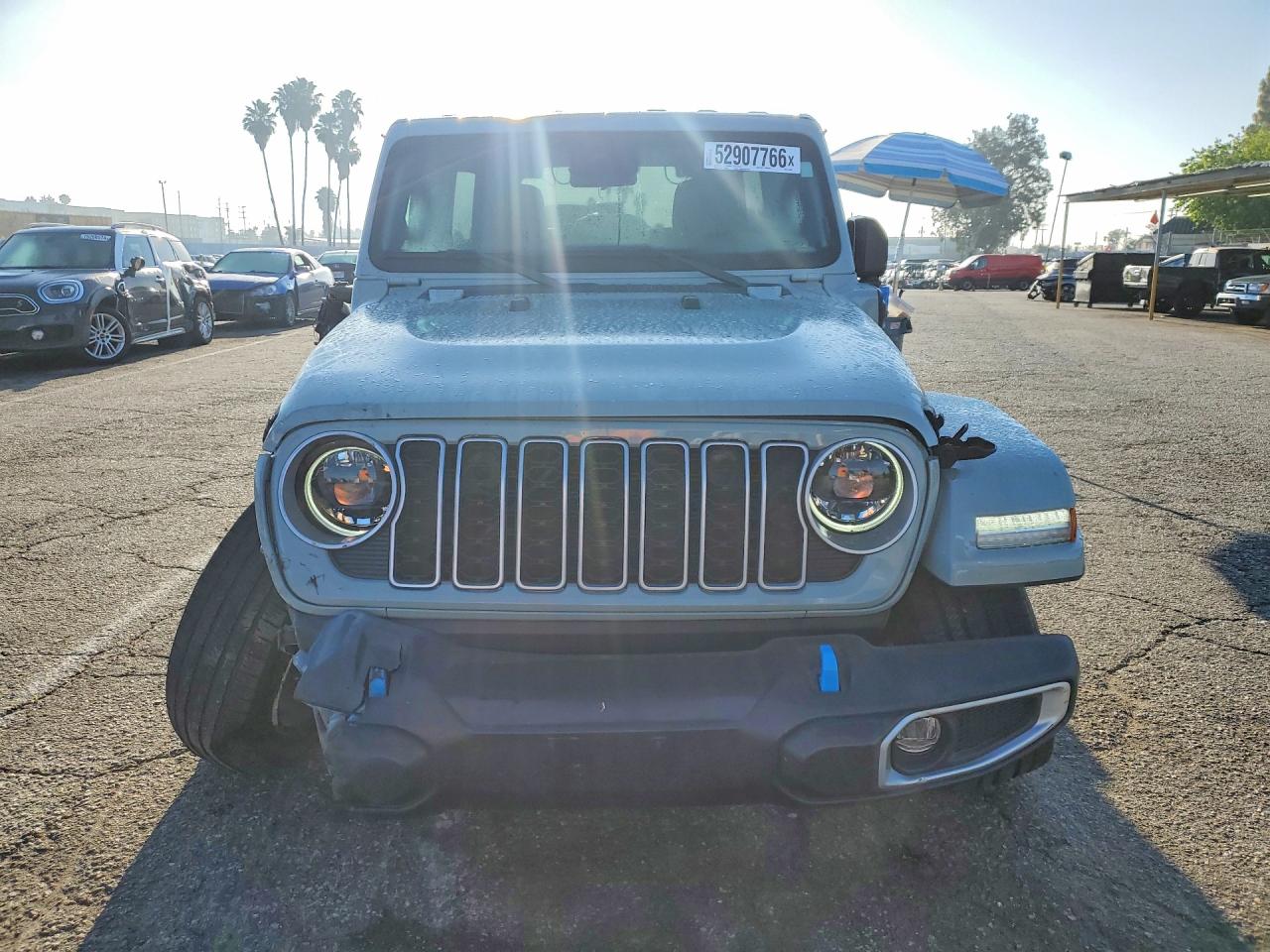 2024 Jeep Wrangler Sahara 4xe Turquoise vin: 1C4RJXP66RW116420