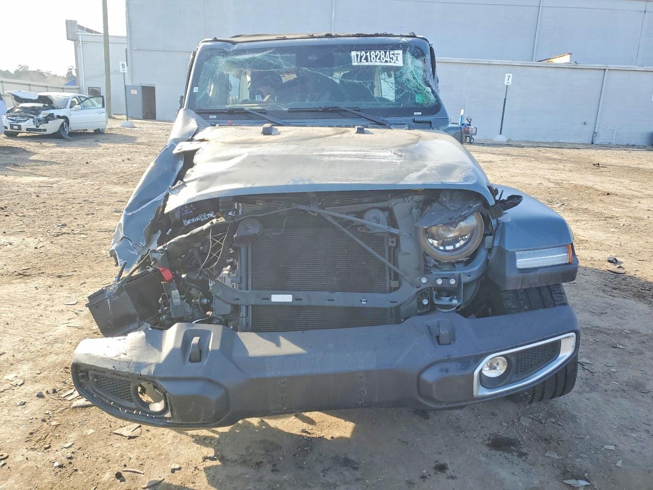 2025 Jeep Wrangler Sahara 4xe Серый vin: 1C4RJXP67SW585263
