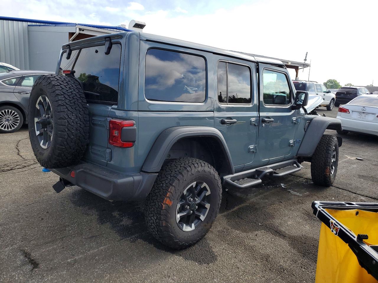 2025 Jeep Wrangler Rubicon 4xe Gray vin: 1C4RJXR60SW637121