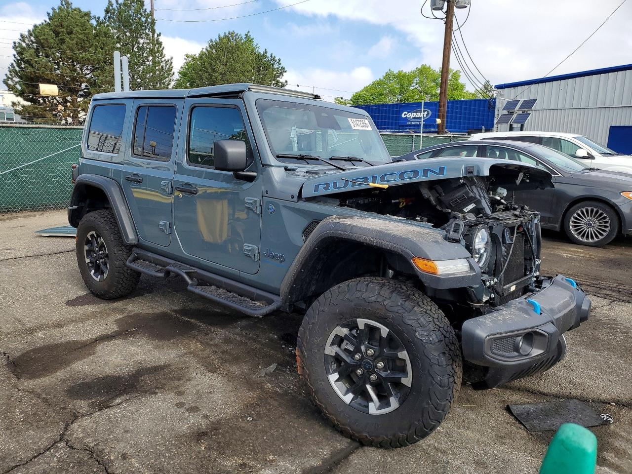 2025 Jeep Wrangler Rubicon 4xe Gray vin: 1C4RJXR60SW637121