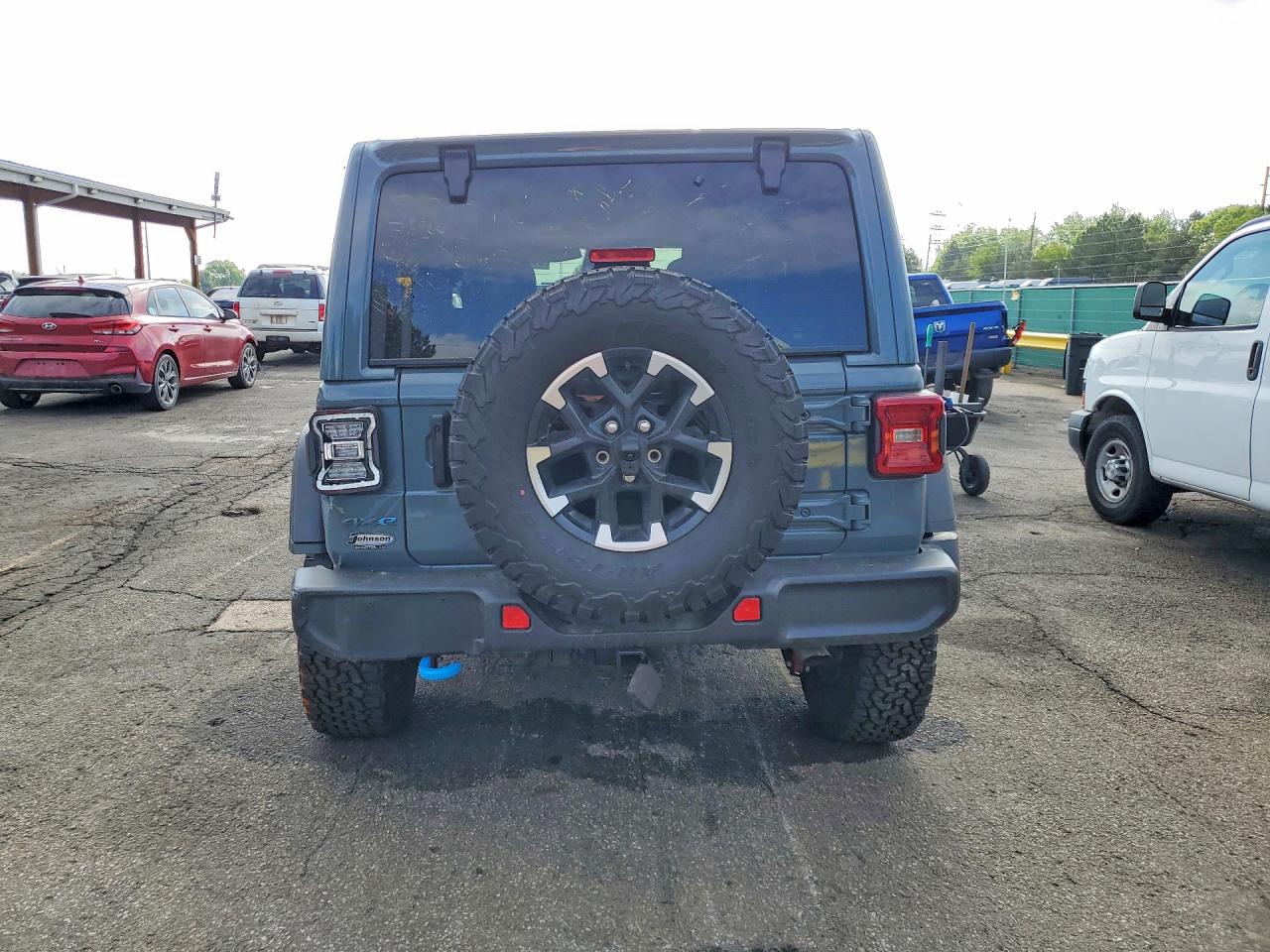 2025 Jeep Wrangler Rubicon 4xe Gray vin: 1C4RJXR60SW637121