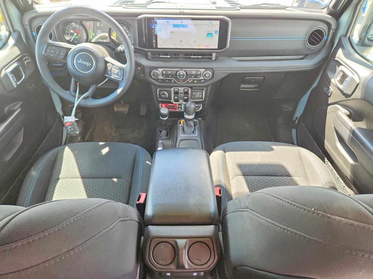2024 Jeep Wrangler Rubicon 4xe Gray vin: 1C4RJXR62RW209710