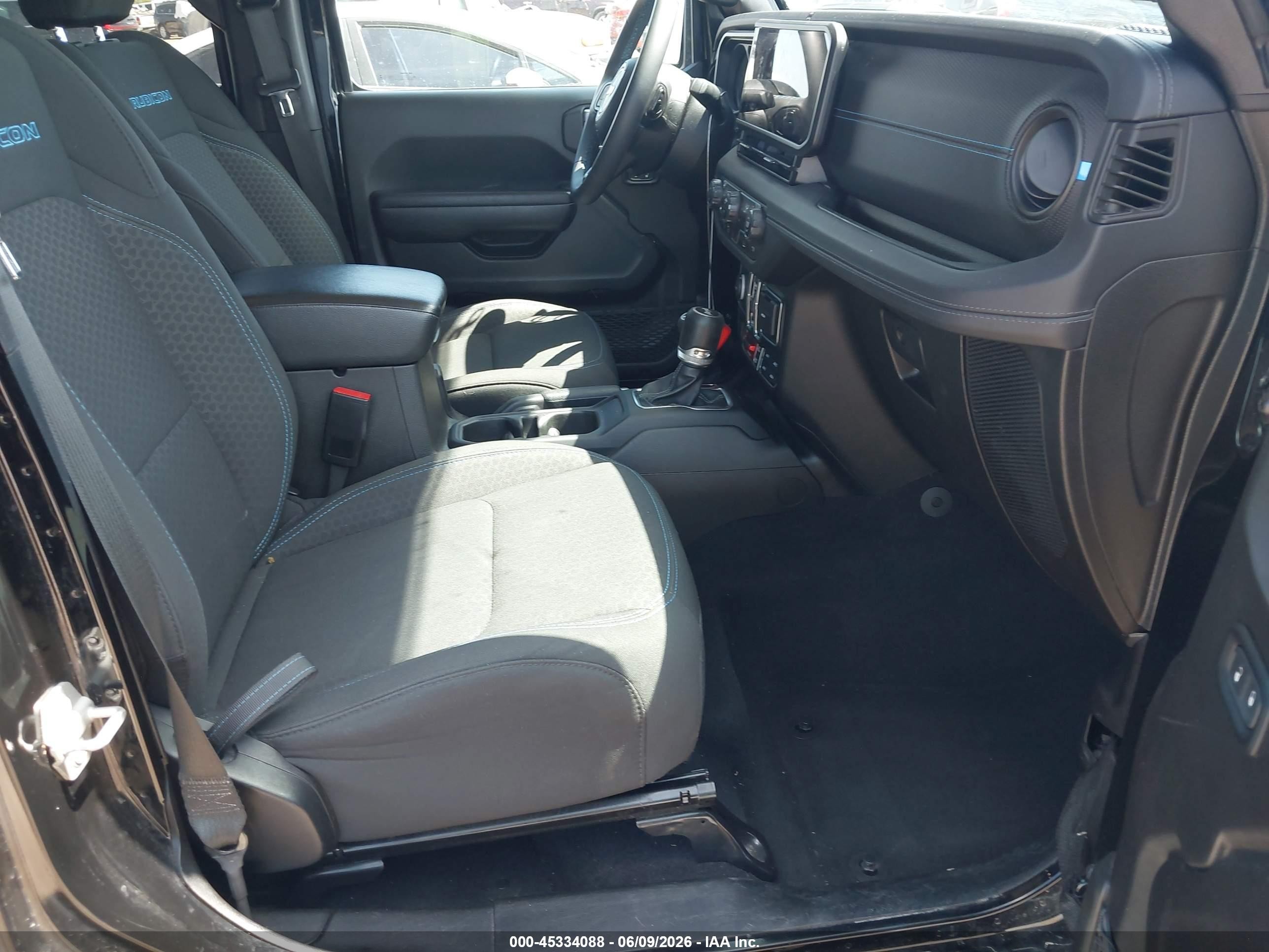 2024 Jeep Wrangler 4xe Rubicon 4xe Black vin: 1C4RJXR62RW292166