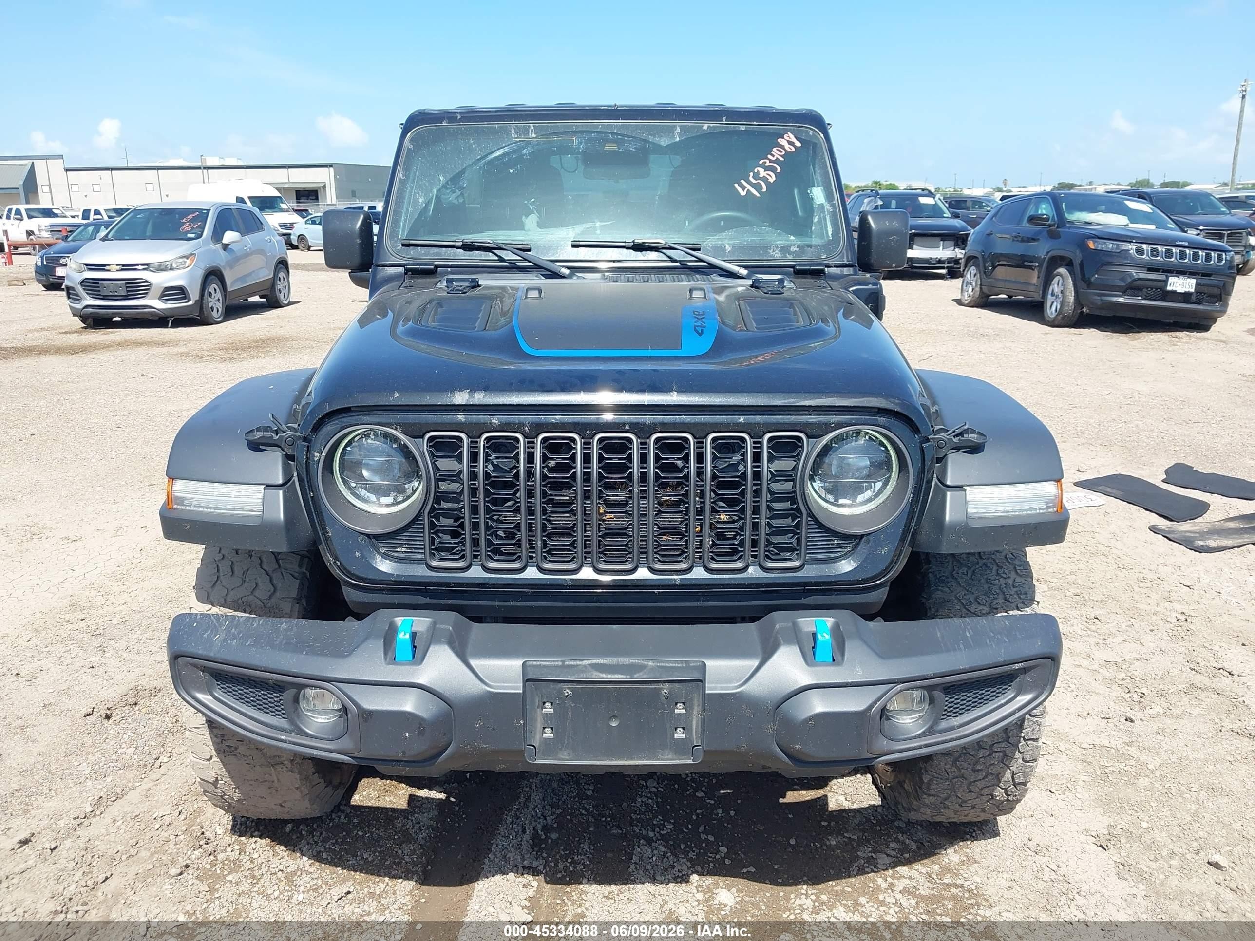 2024 Jeep Wrangler 4xe Rubicon 4xe Black vin: 1C4RJXR62RW292166