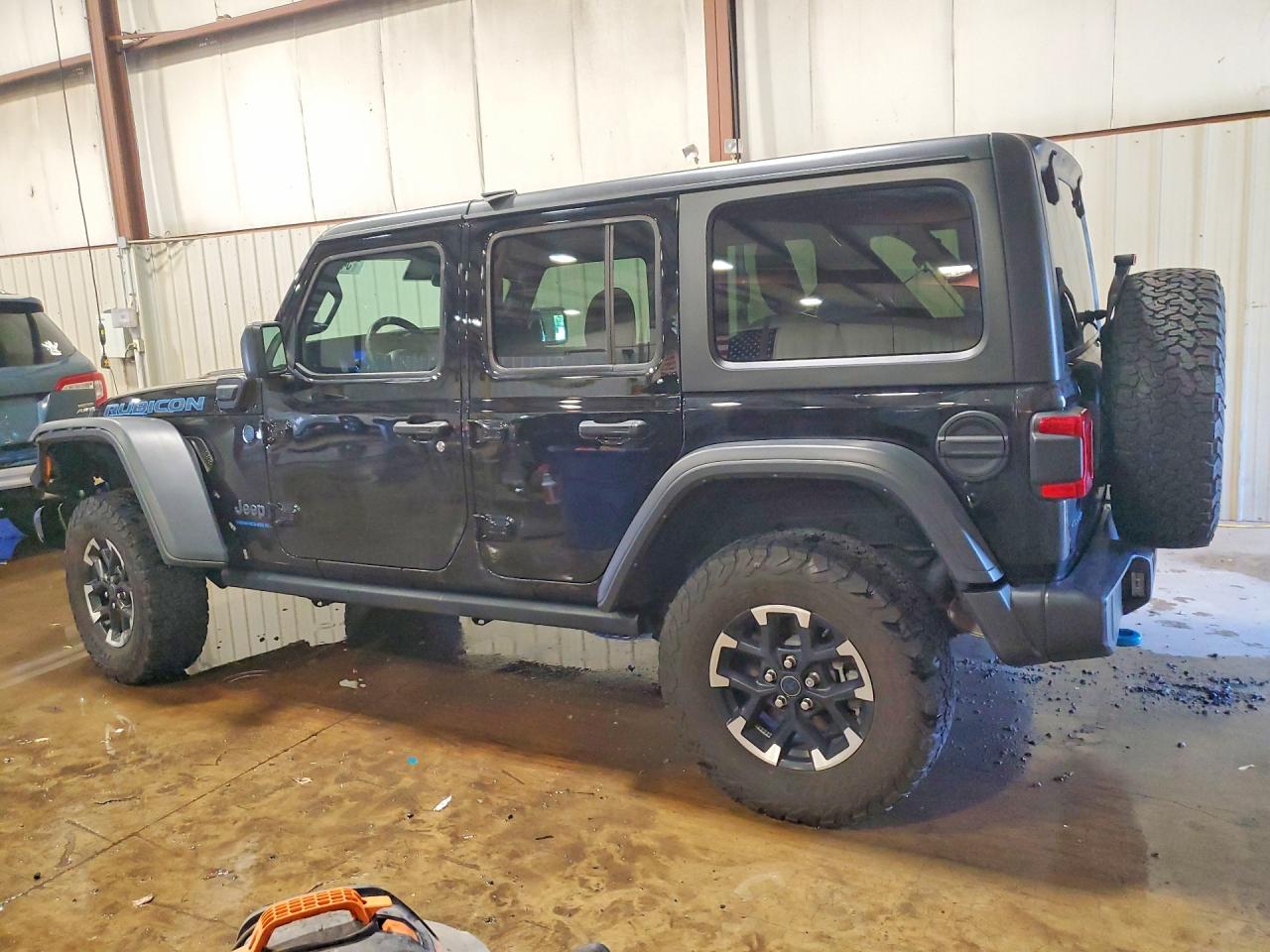 2024 Jeep Wrangler Rubicon 4xe Black vin: 1C4RJXR65RW133545