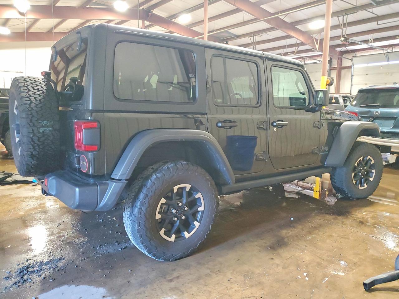 2024 Jeep Wrangler Rubicon 4xe Black vin: 1C4RJXR65RW133545