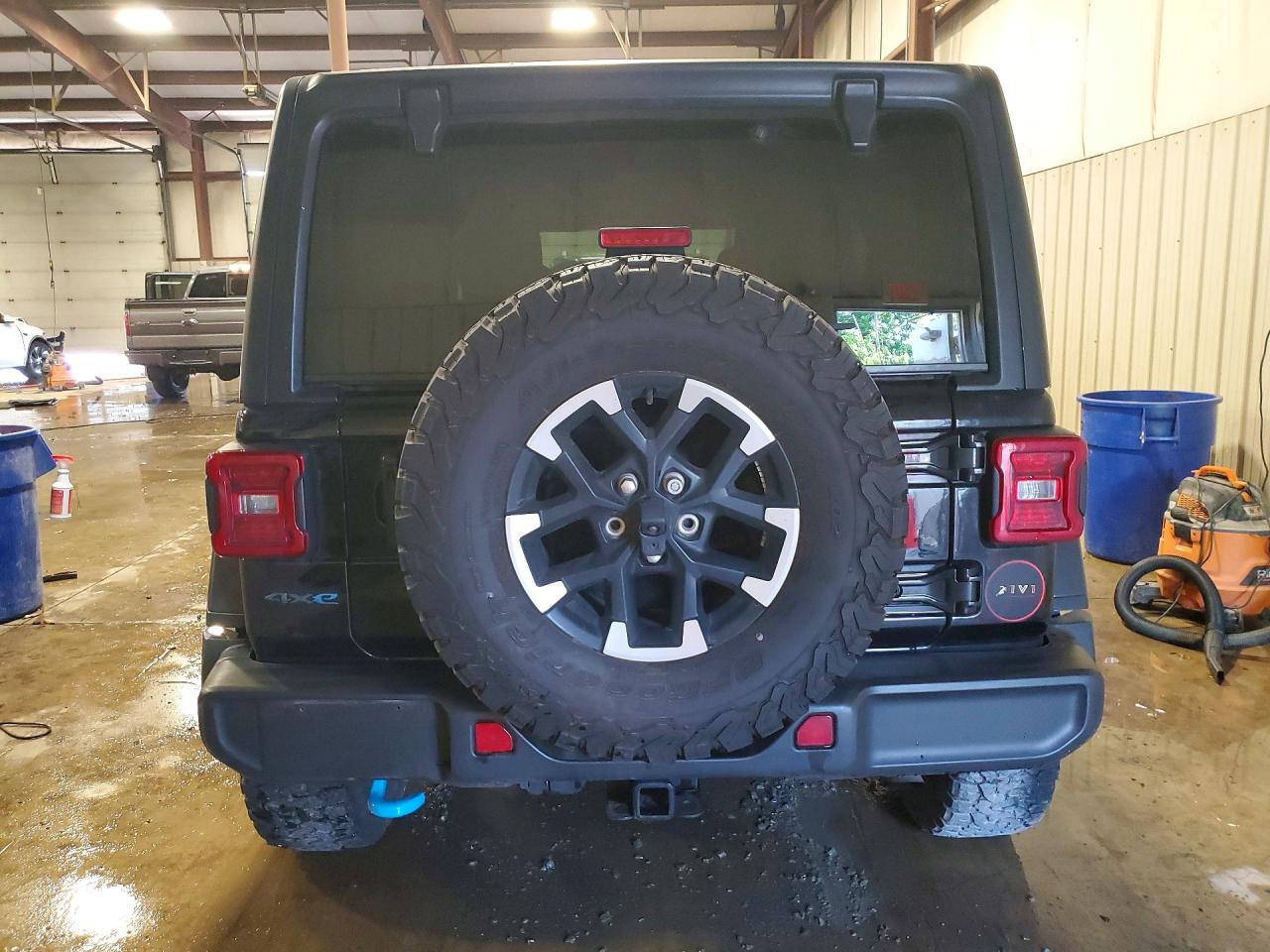 2024 Jeep Wrangler Rubicon 4xe Black vin: 1C4RJXR65RW133545
