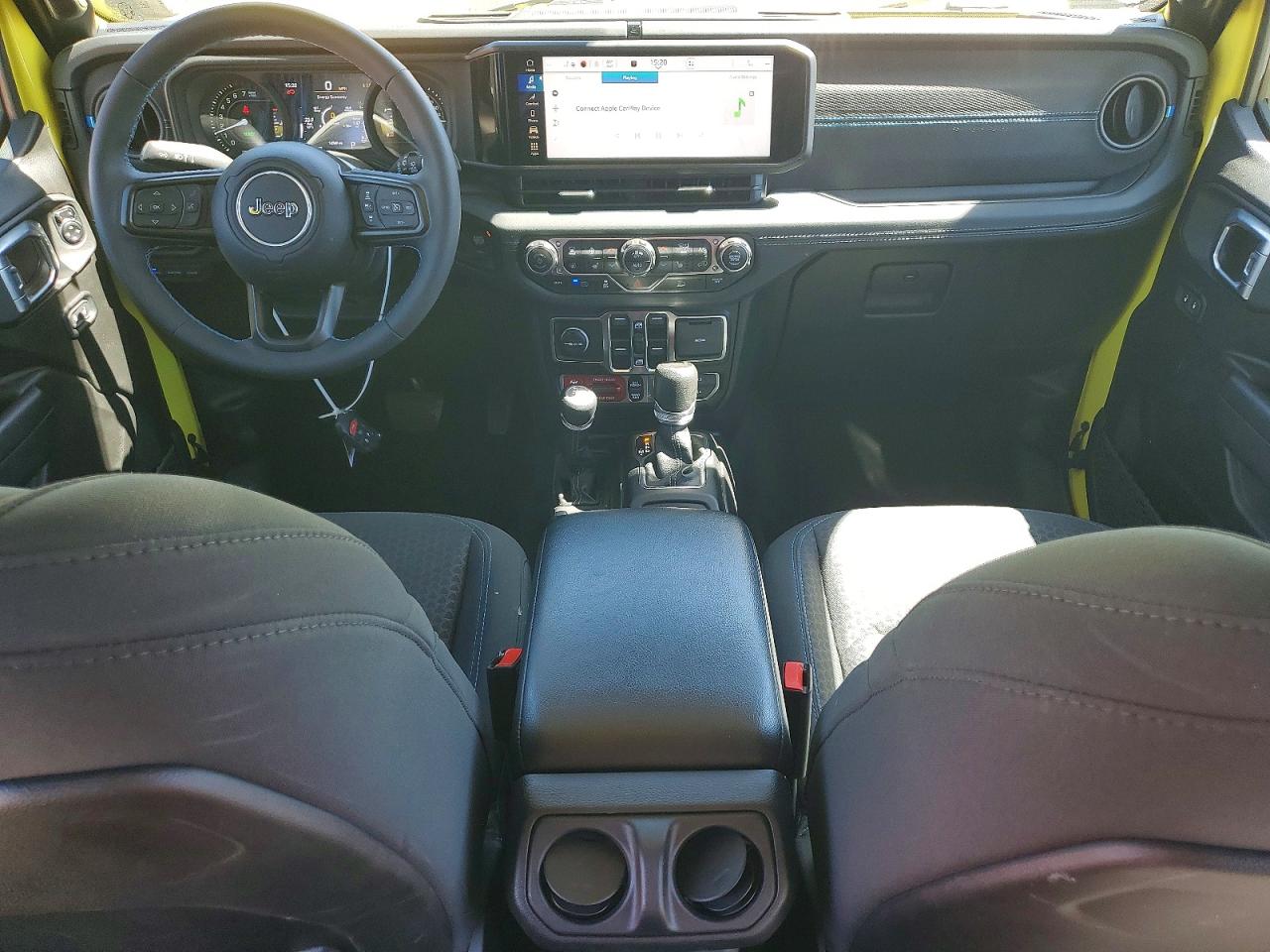 2024 Jeep Wrangler Rubicon 4xe Yellow vin: 1C4RJXR67RW133515