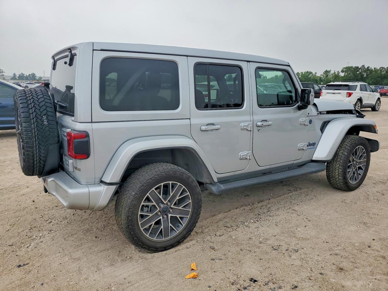 2024 Jeep Wrangler High Altitude 4xe Серебряный vin: 1C4RJXU60RW193692