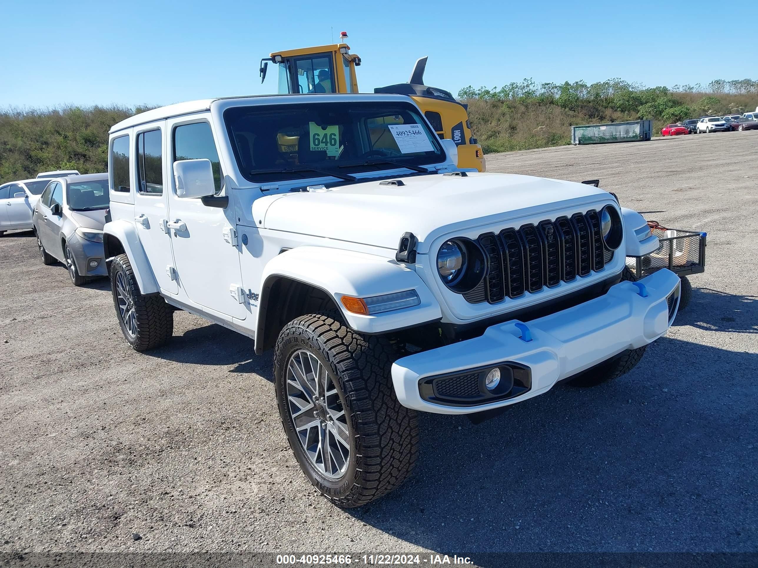 Price & History 2024 Jeep Wrangler 4xe Summit 4xe 2.0l I-4 Di