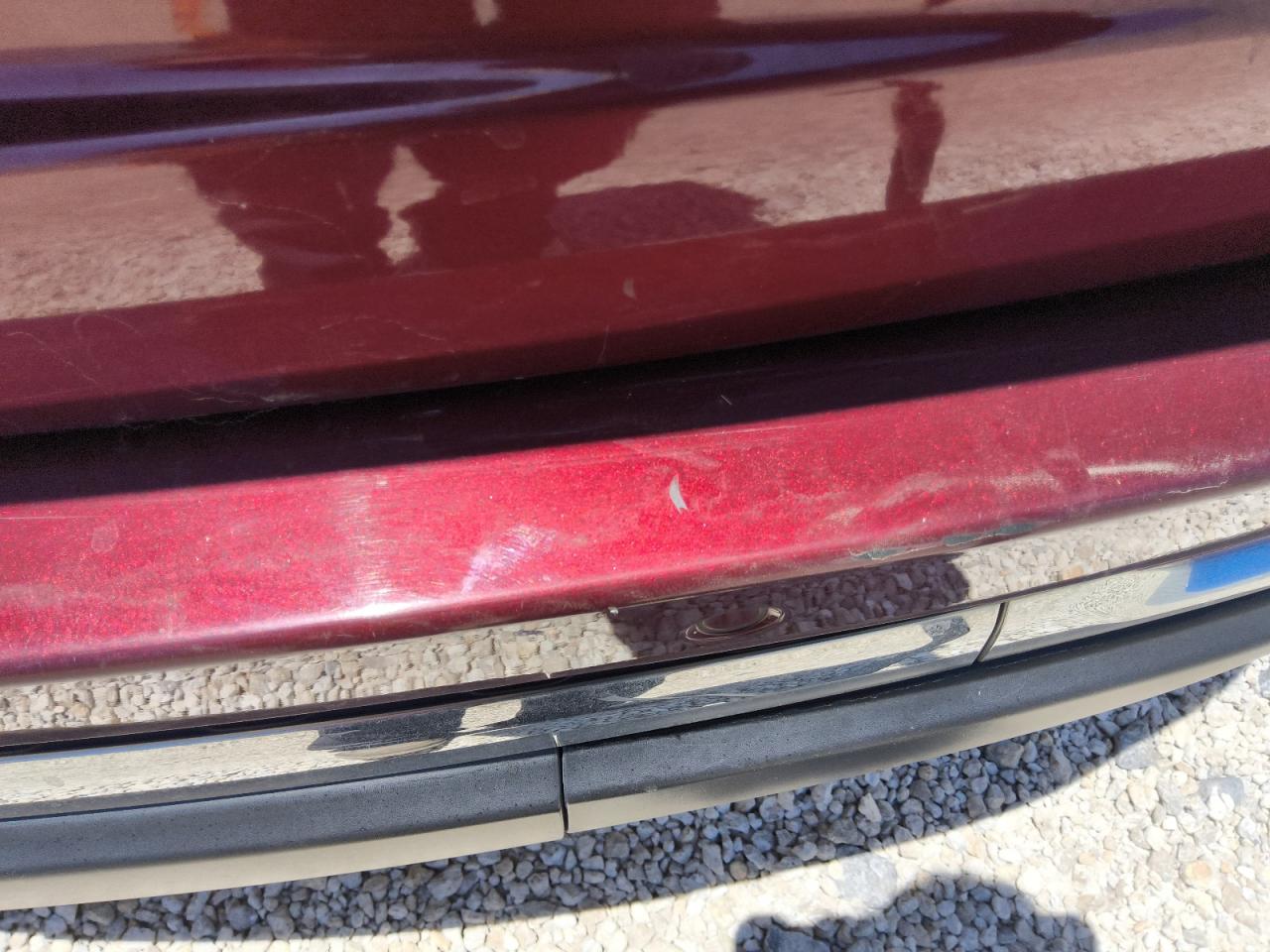 2024 Jeep Grand Cherokee Limited 4xe Burgundy vin: 1C4RJYB61RC171677 Damage: Rear Bumper, Heavy Scratch, 1 To 2 Inches
