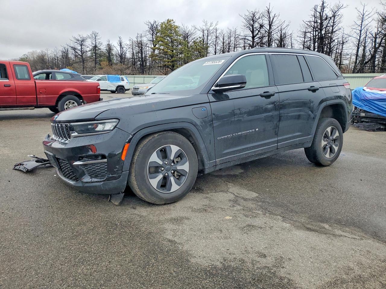 2023 Jeep Grand Cherokee Limited 4xe Black vin: 1C4RJYB65PC664114