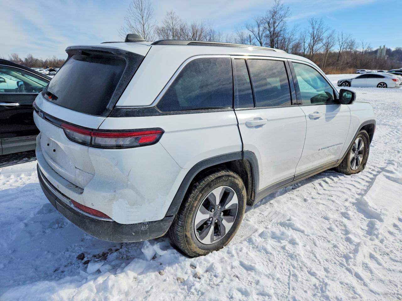 2024 Jeep Grand Cherokee Limited 4xe White vin: 1C4RJYB65RC106282