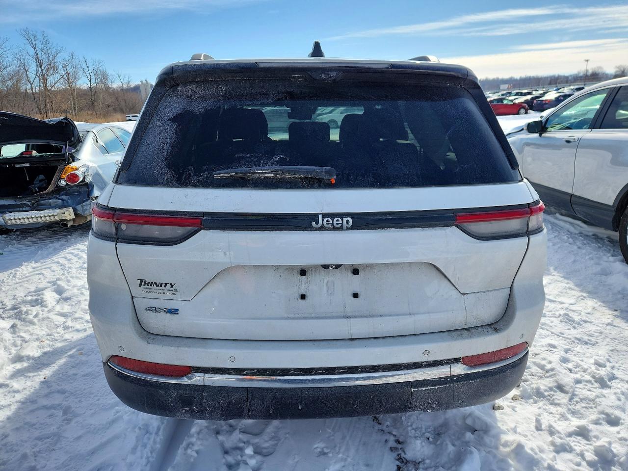2024 Jeep Grand Cherokee Limited 4xe White vin: 1C4RJYB65RC106282