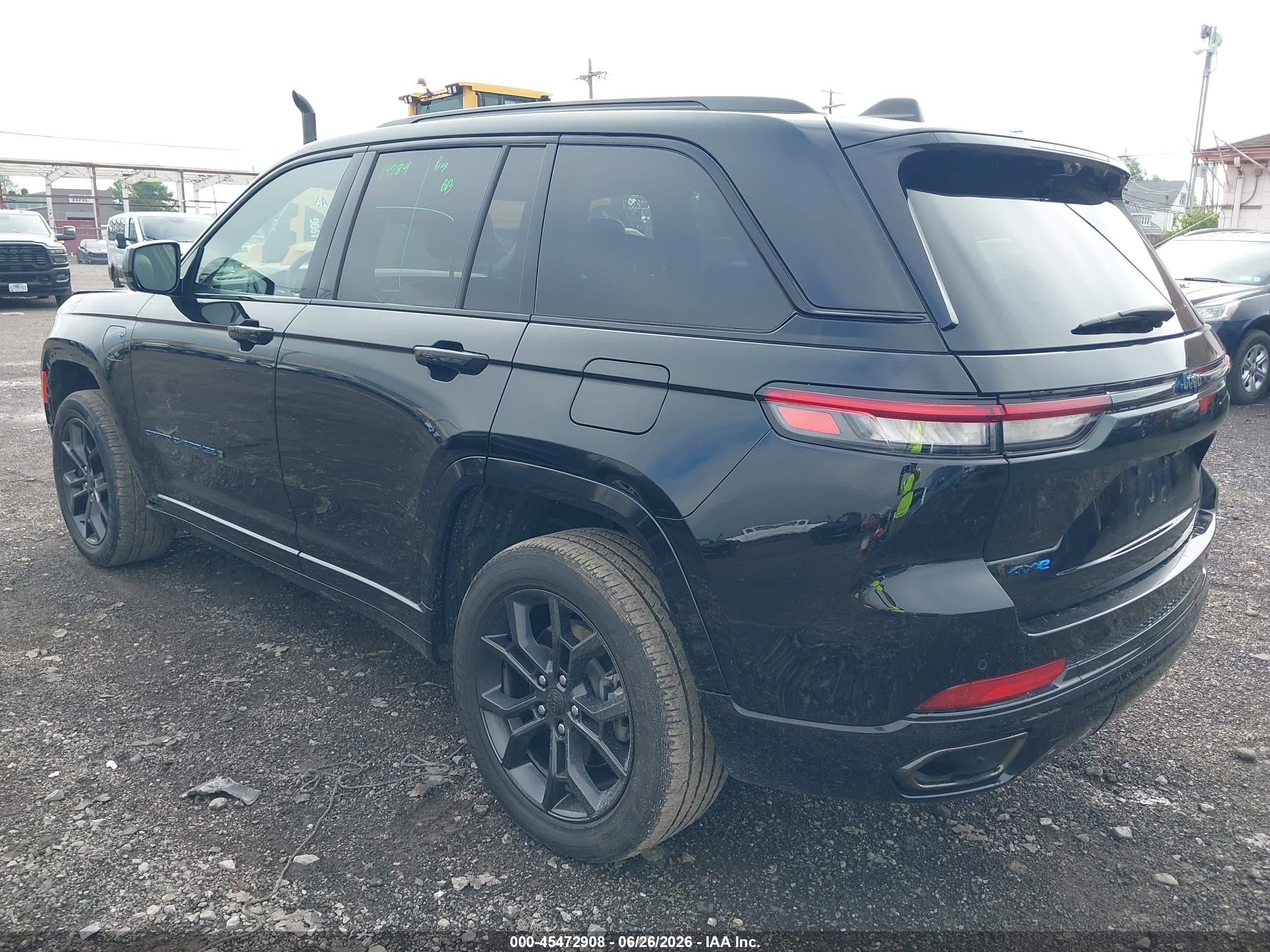 2024 Jeep Grand Cherokee 4xe Anniversary Edition Черный vin: 1C4RJYB66R8611668