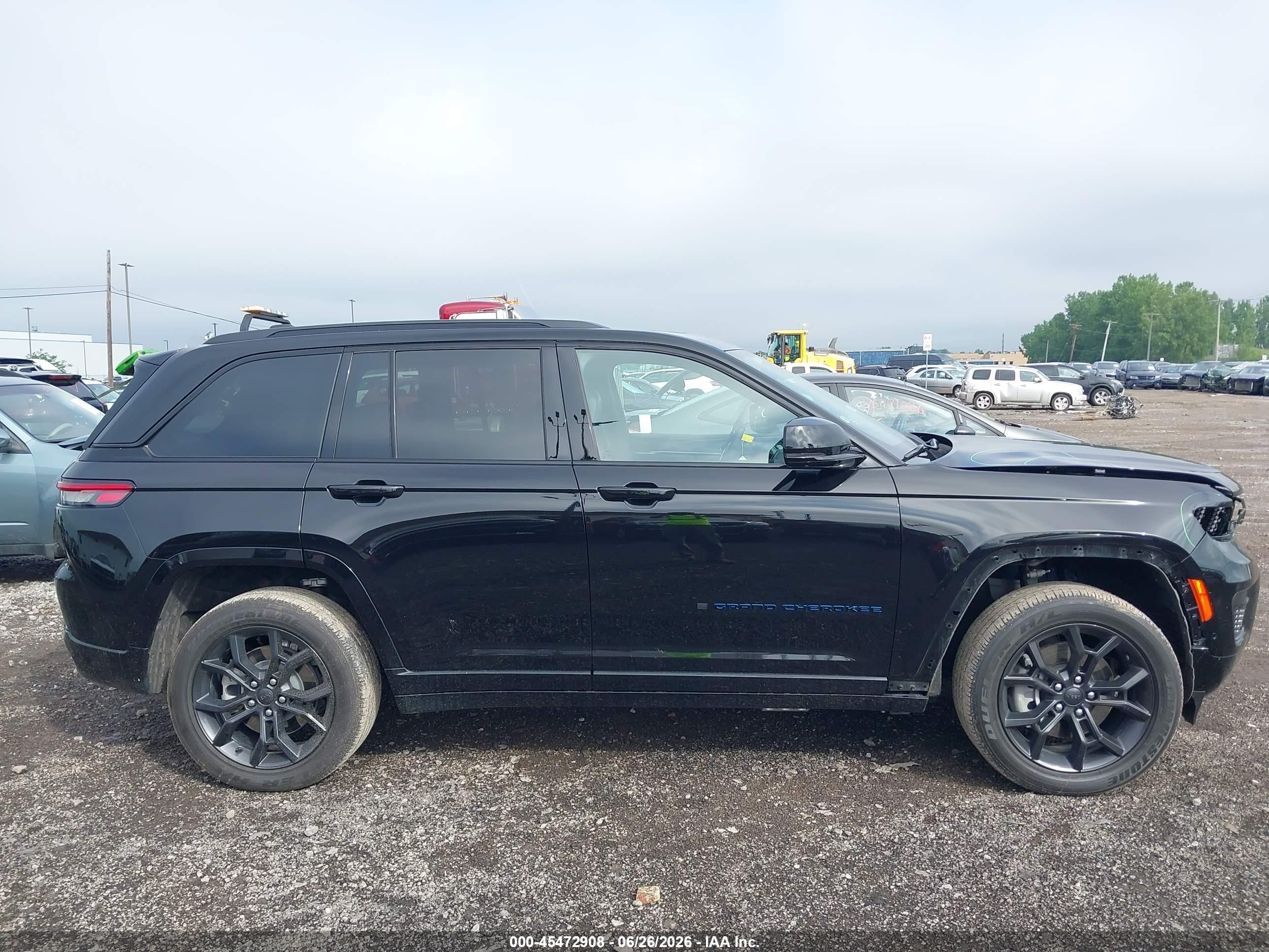 2024 Jeep Grand Cherokee 4xe Anniversary Edition Черный vin: 1C4RJYB66R8611668