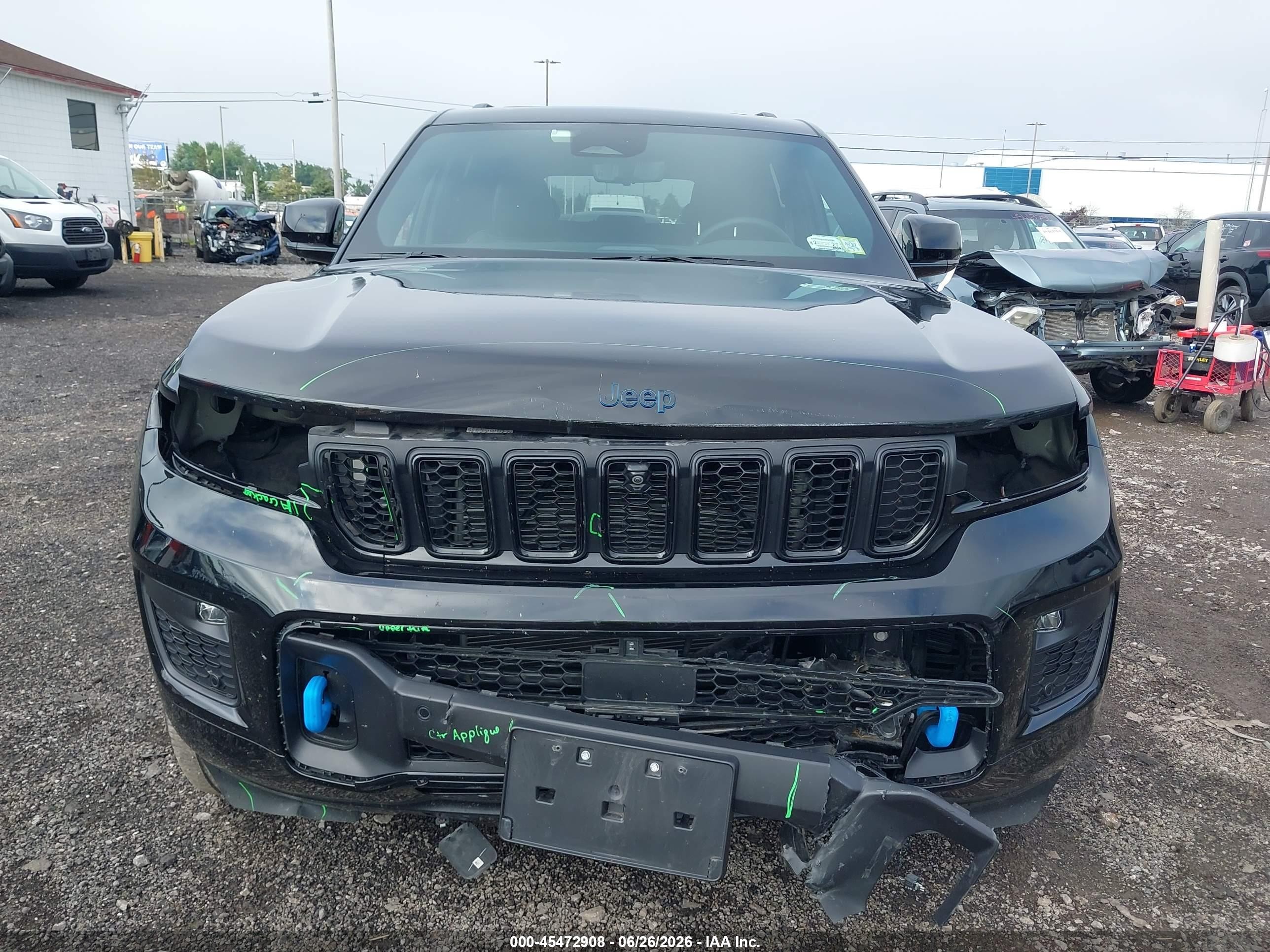 2024 Jeep Grand Cherokee 4xe Anniversary Edition Черный vin: 1C4RJYB66R8611668