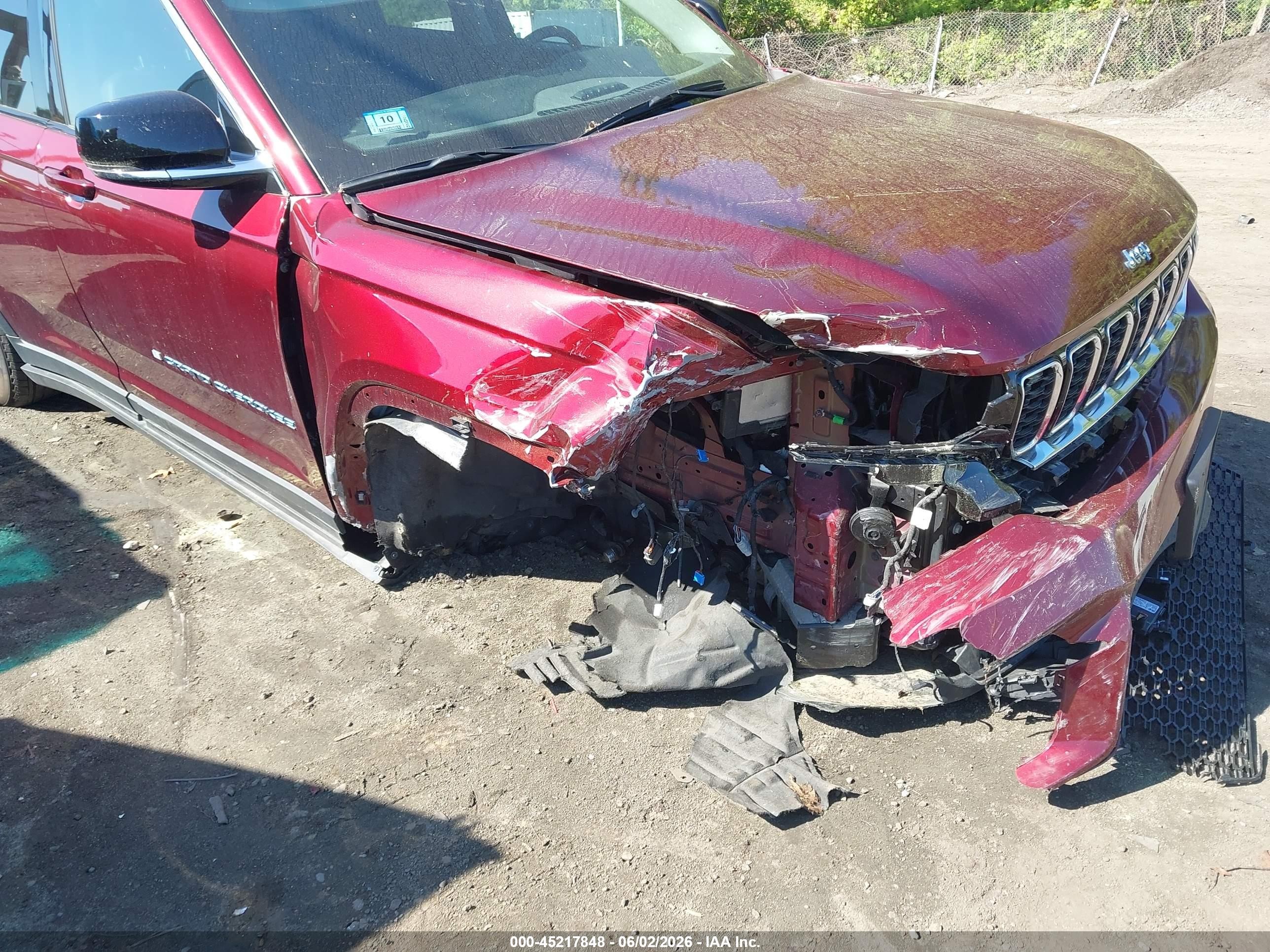 2024 Jeep Grand Cherokee 4xe   Красный vin: 1C4RJYB66RC712285
