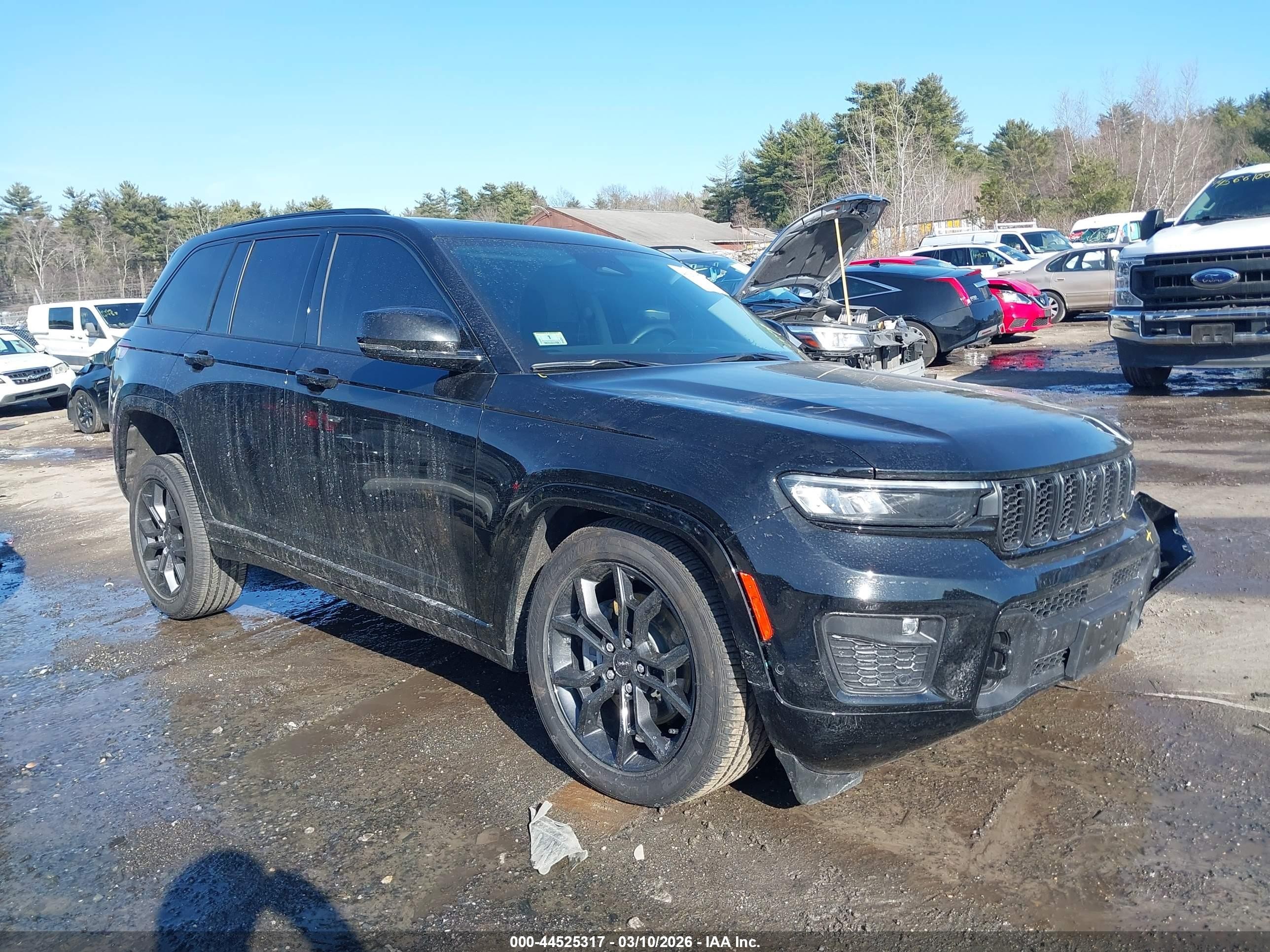 2024 Jeep Grand Cherokee 4xe Anniversary Edition Black vin: 1C4RJYB67R8955090