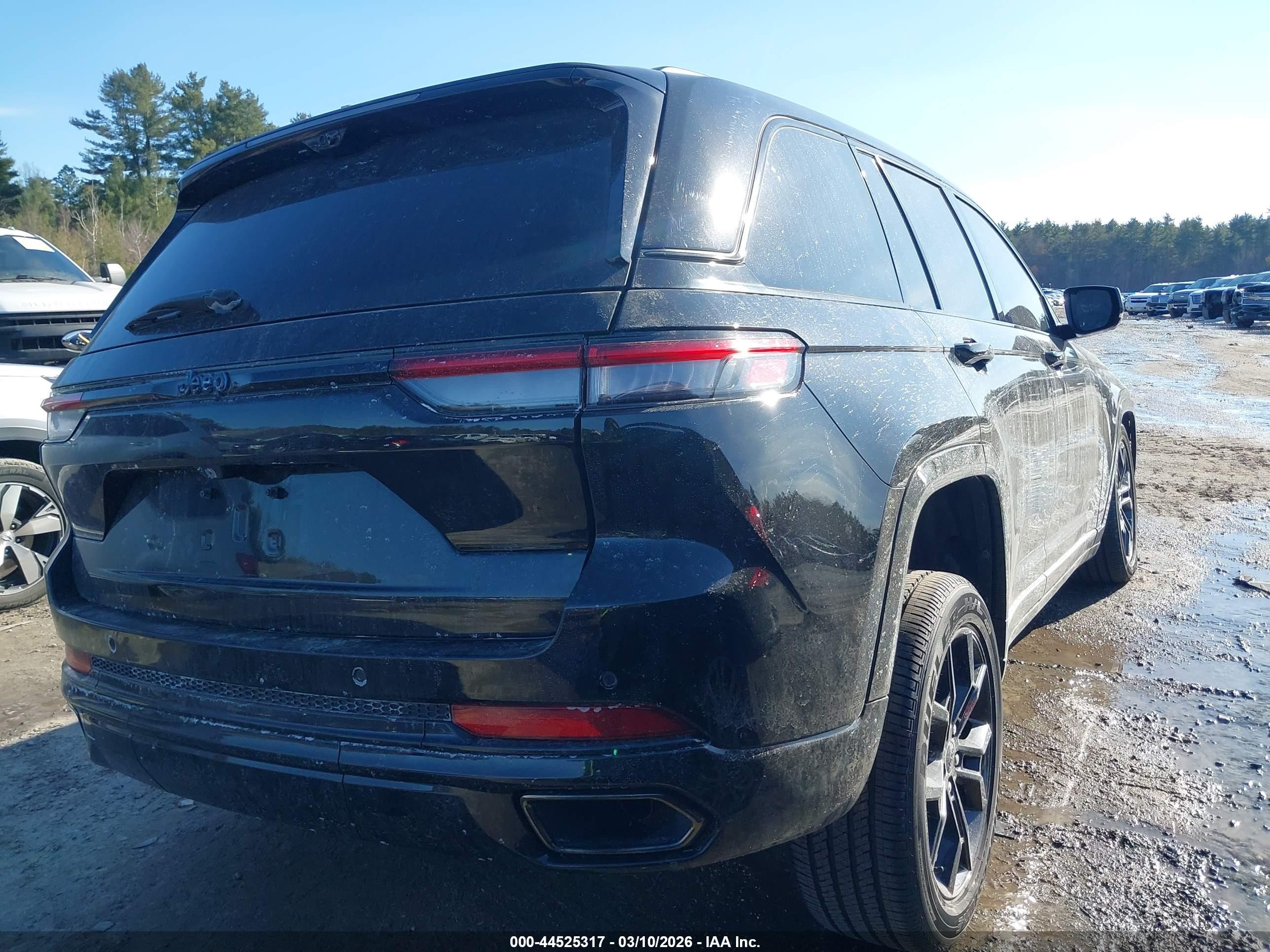 2024 Jeep Grand Cherokee 4xe Anniversary Edition Black vin: 1C4RJYB67R8955090